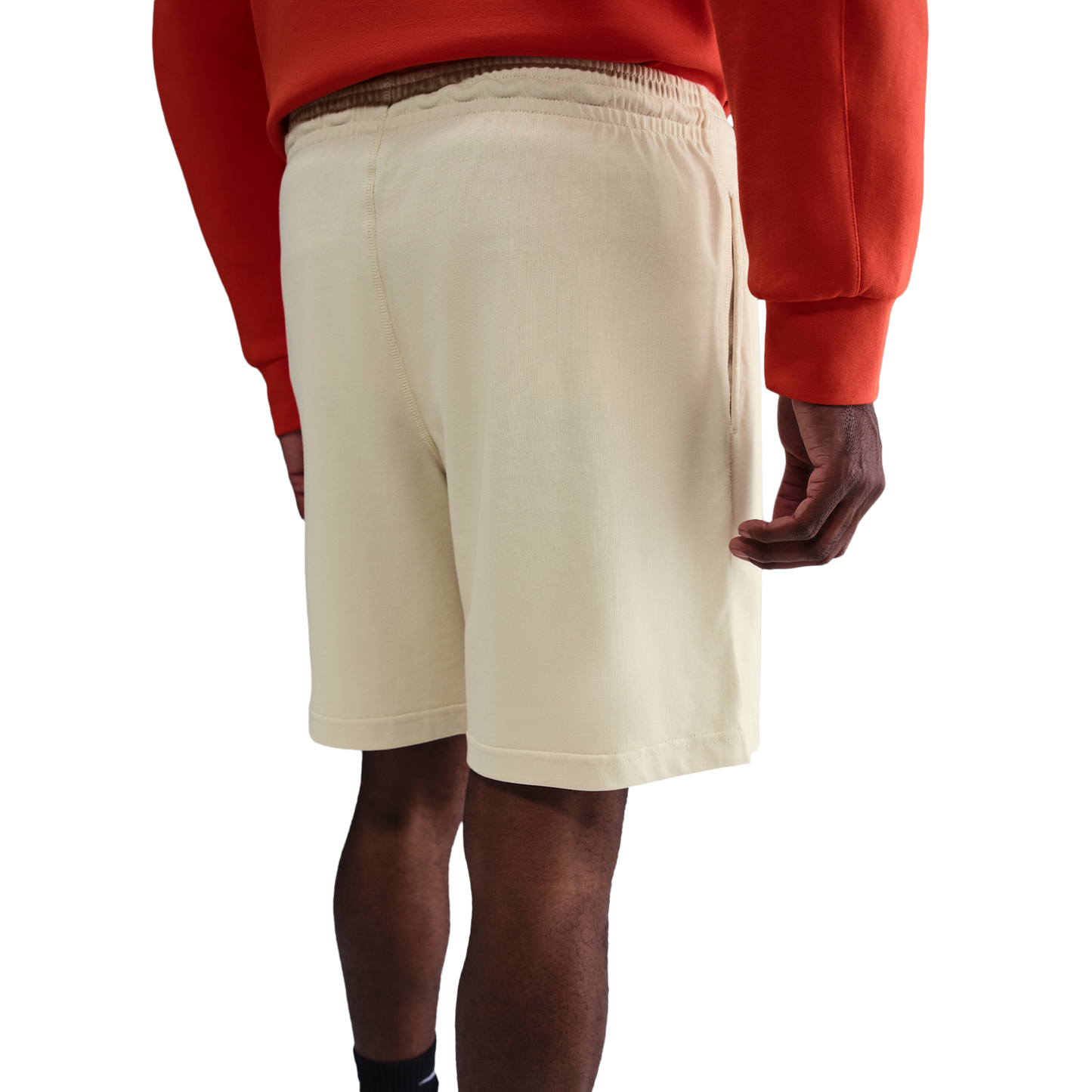 Nike Club Knit Shorts - Men's - Lt Khaki/White