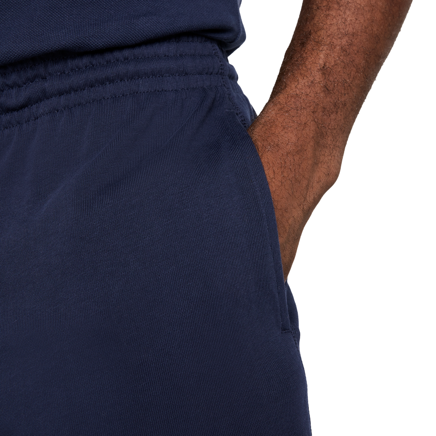 Nike Club Knit Shorts - Men's - Obsidian/White