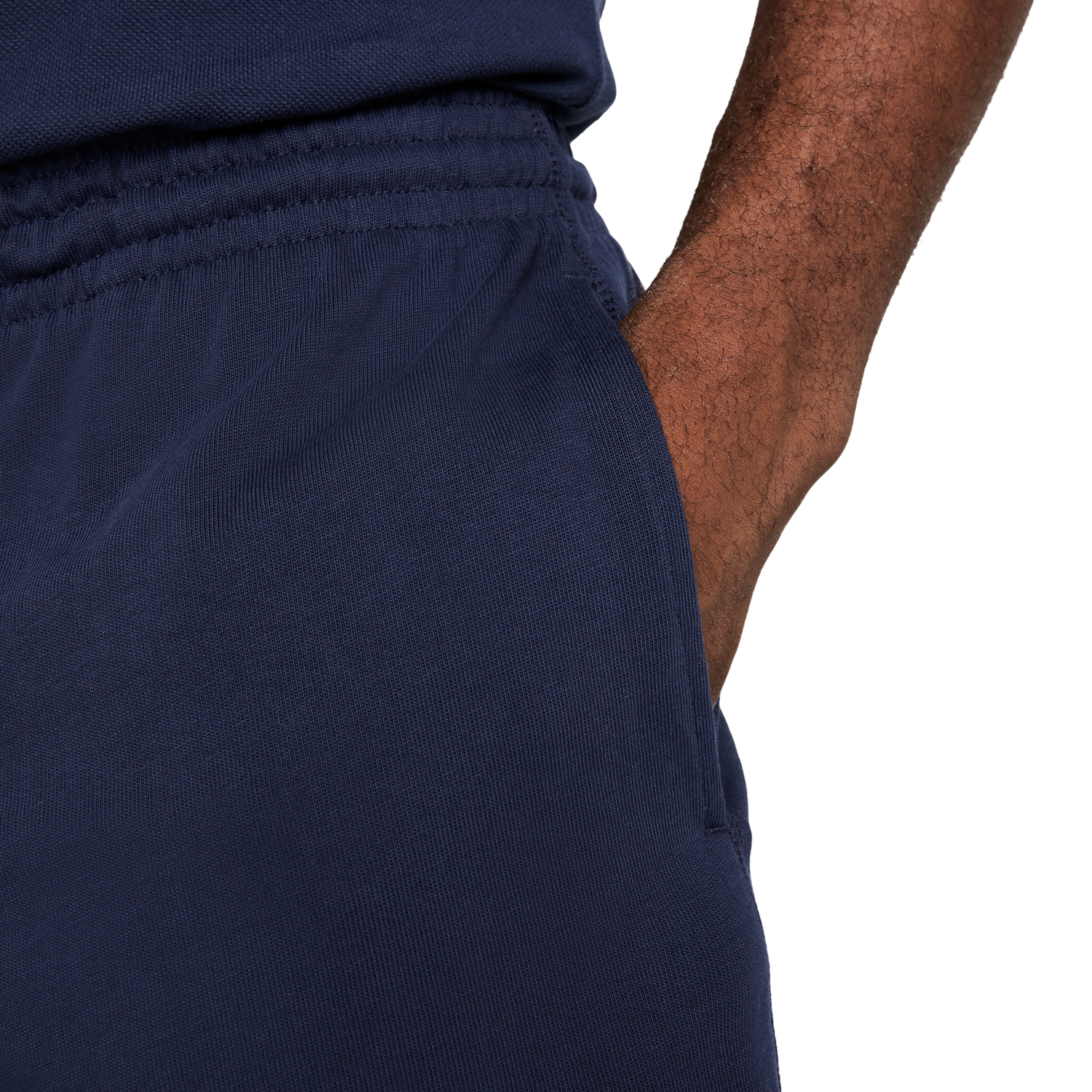 Nike Club Knit Shorts - Men's - Obsidian/White