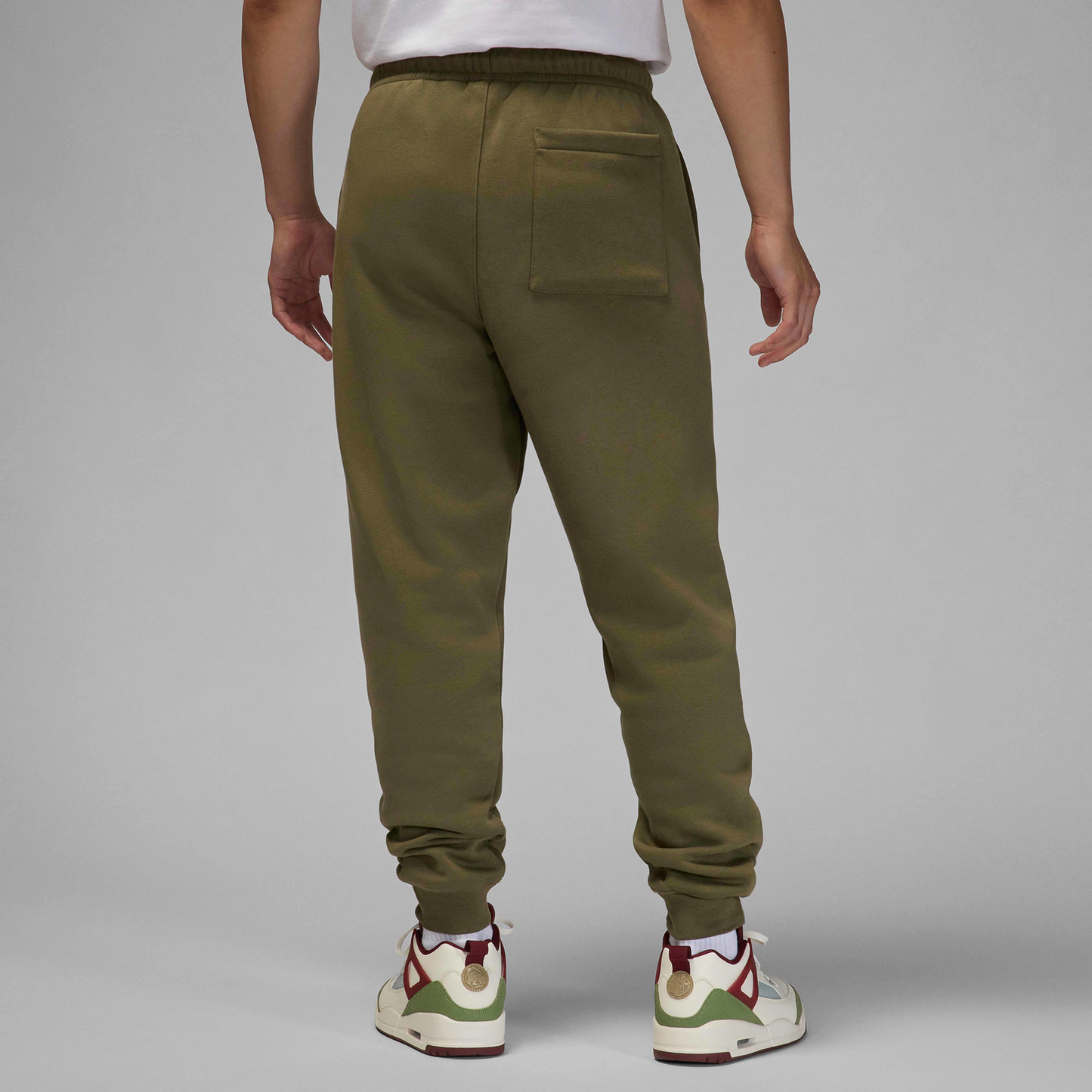 Jordan Essential JD Air Stretch Fleece Pants - Men's - Medium Olive