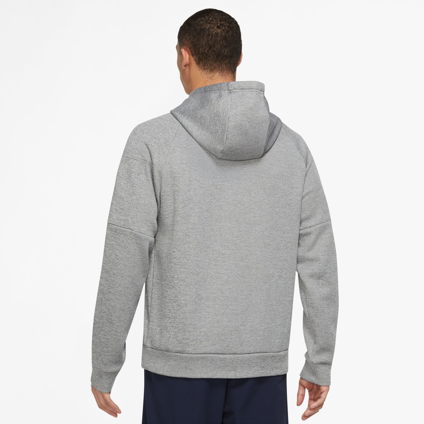 Nike Therma Fleece Pullover Hoodie - Men's - Dark Grey Heather/Particle Grey/Black