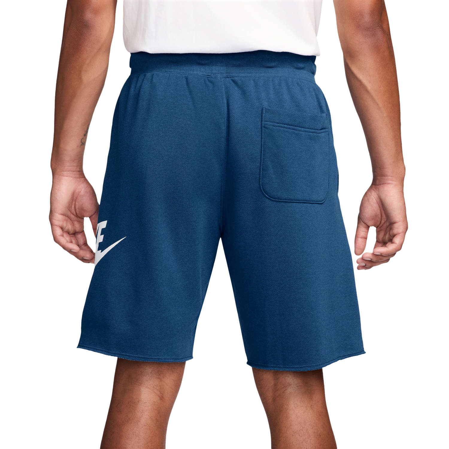 Nike Club Alumni FT Shorts - Men's - Blue/Blue