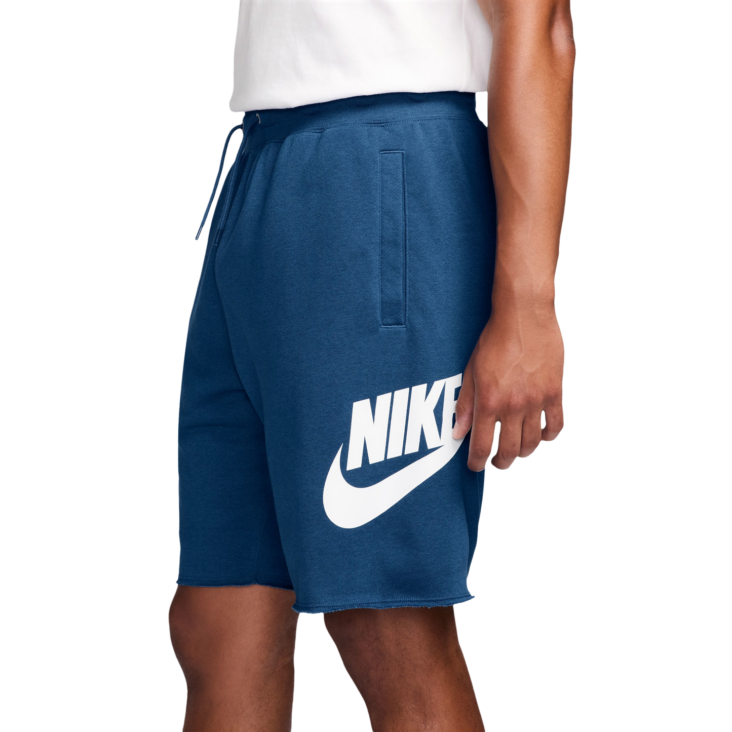 Nike Club Alumni FT Shorts - Men's - Blue/Blue