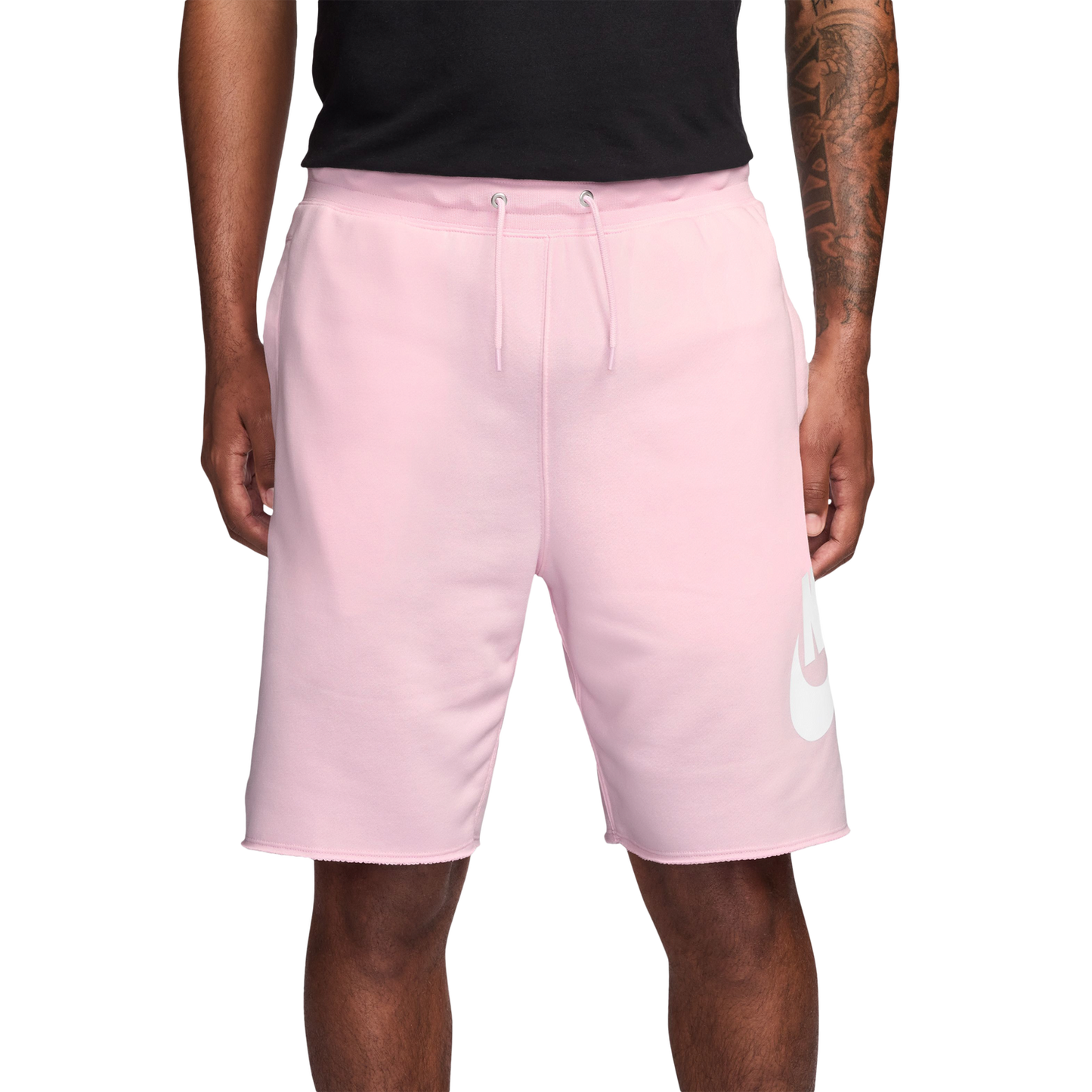 Nike Club Alumni FT Shorts - Men's - Pink/Pink