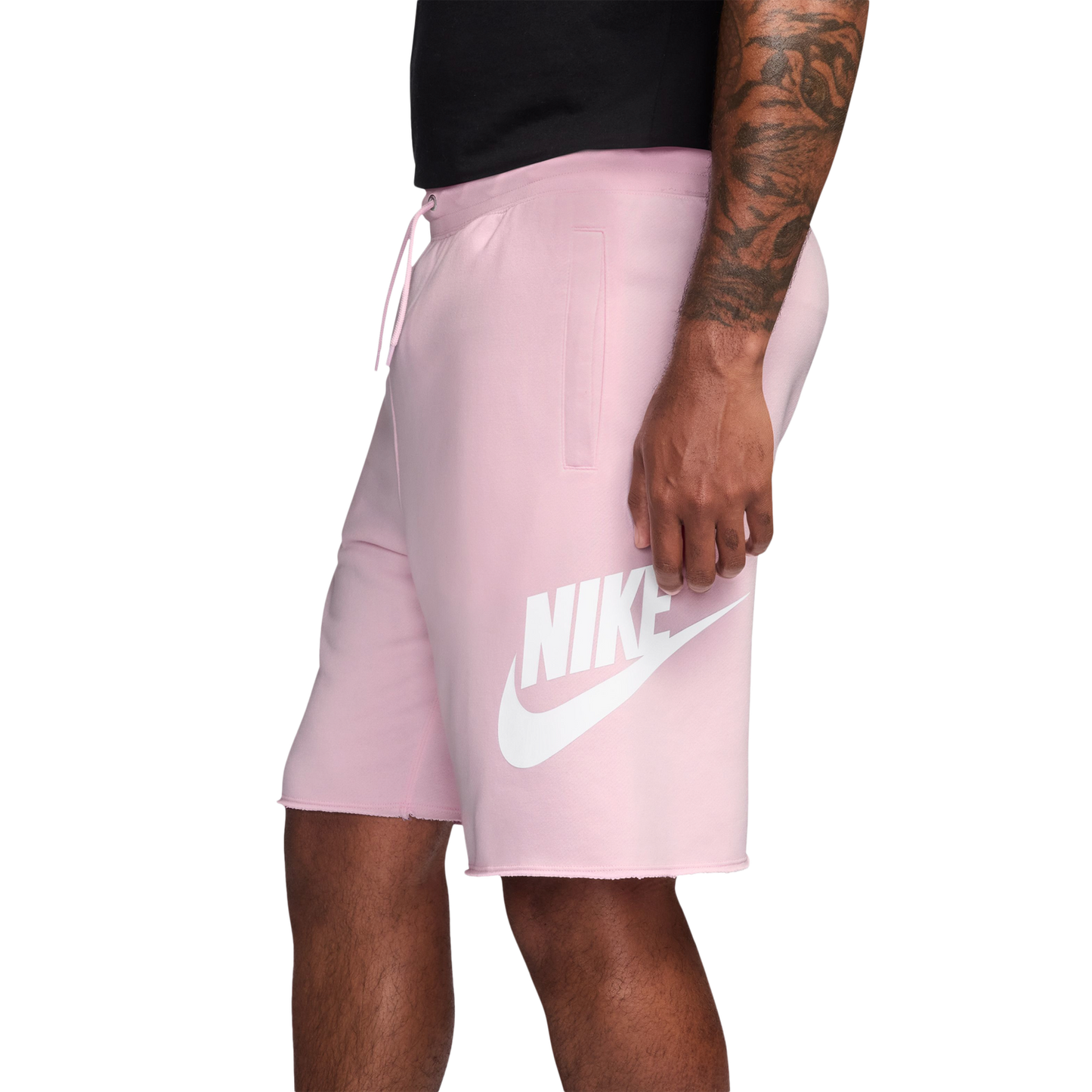 Nike Club Alumni FT Shorts - Men's - Pink/Pink