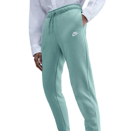 Nike NSW Club Fleece Mid Rise Pant - Women's - Cannon/White