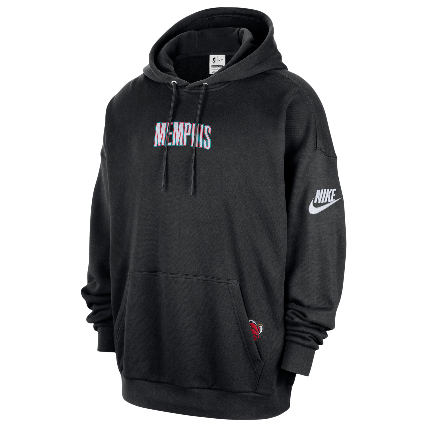 Nike Grizzlies Premium Pullover Hoodie - Men's - Black/Multi