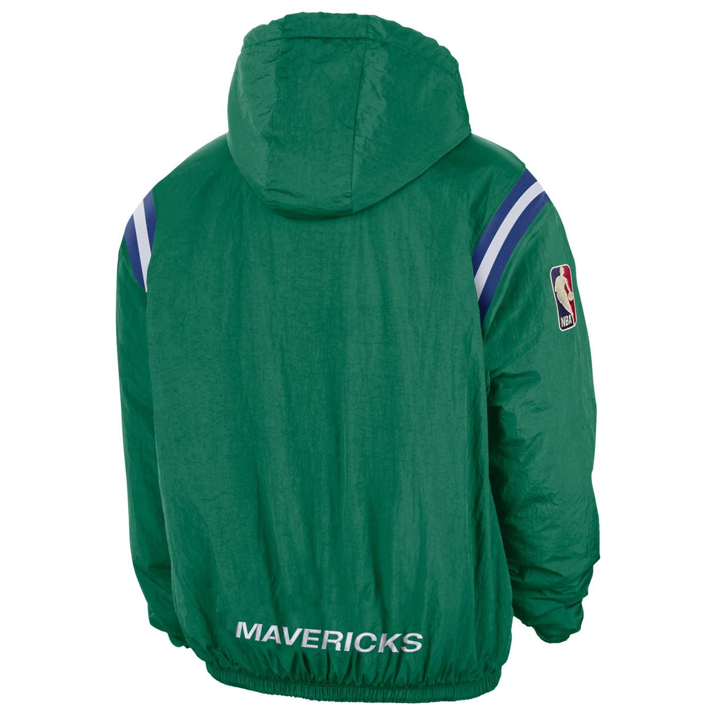 Nike Mavericks Woven LND Half-Zip Hoodie - Men's - Green/Multi