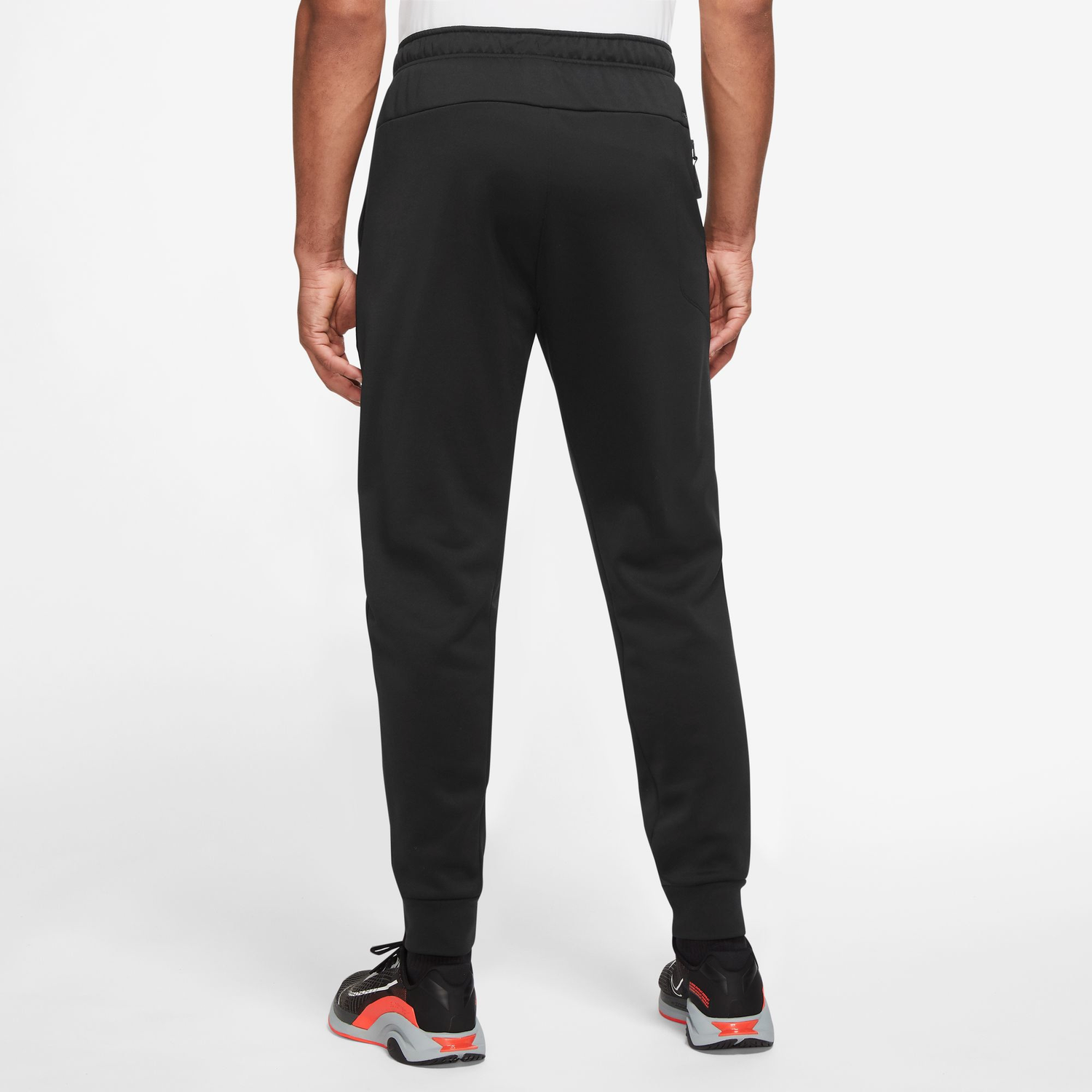 Nike Therma Fleece Taper Pants - Men's - Black/Black/White