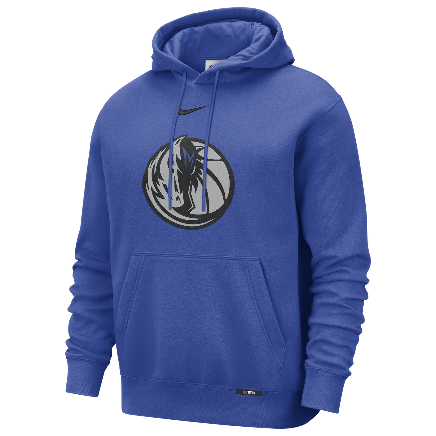 Nike Mavericks Club Logo City Edition Hoodie - Men's - Multi/Blue
