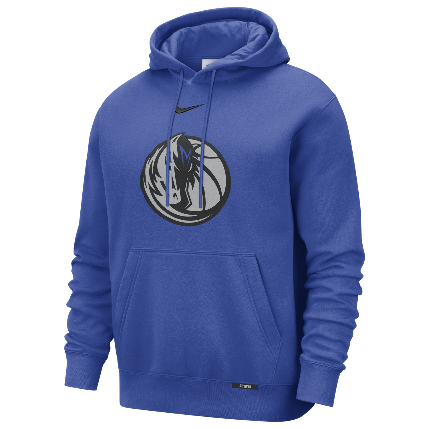 Nike Mavericks Club Logo City Edition Hoodie - Men's - Multi/Blue