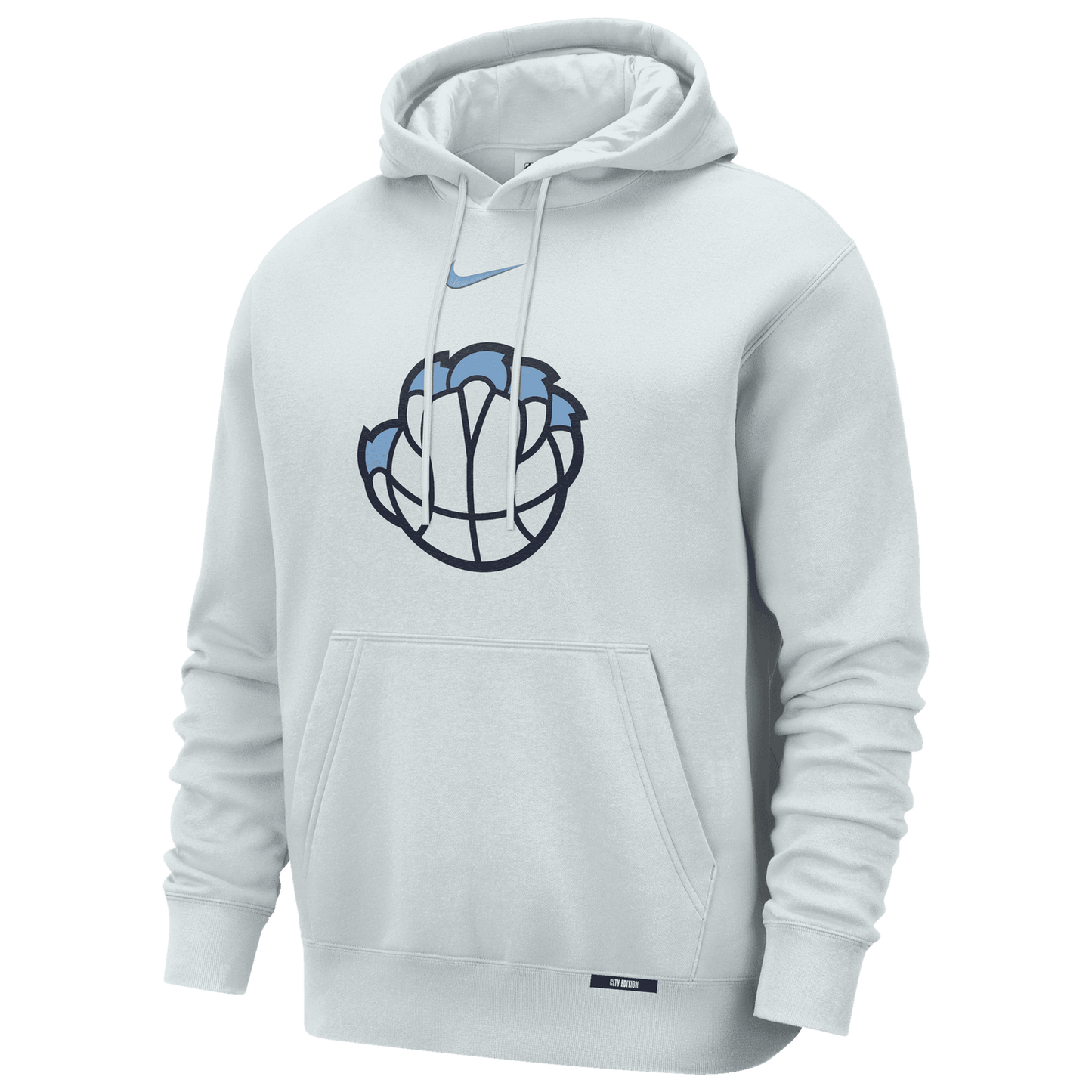 Nike Grizzlies Club Logo City Edition Hoodie - Men's - Multi/Silver