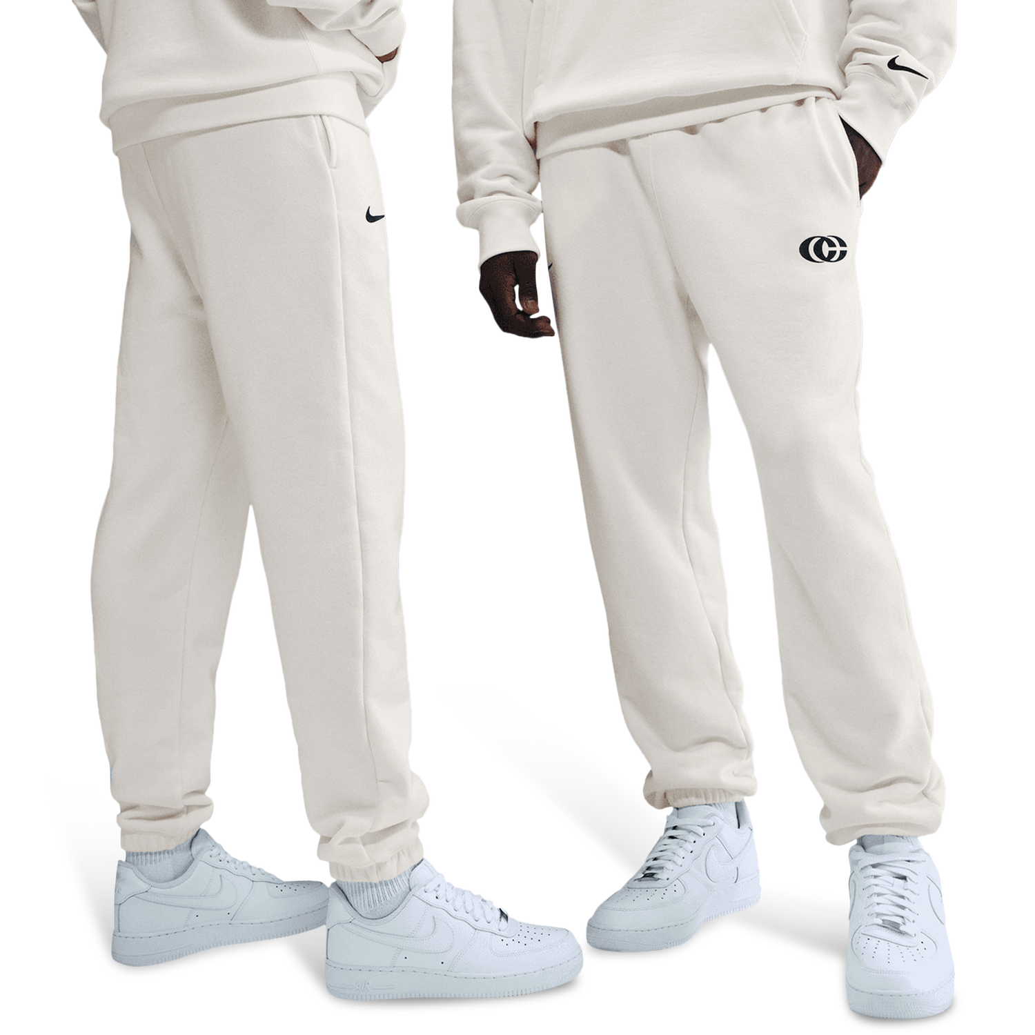 Nike Caitlin Clark U Premium Fleece Pants - Women's - Sail/Sail