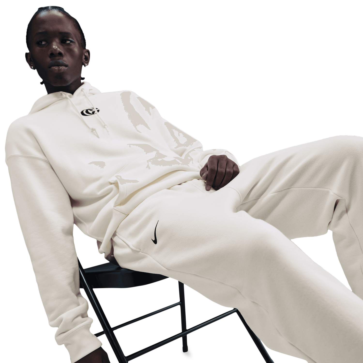 Nike Caitlin Clark U Premium Fleece Pants - Women's - Sail/Sail
