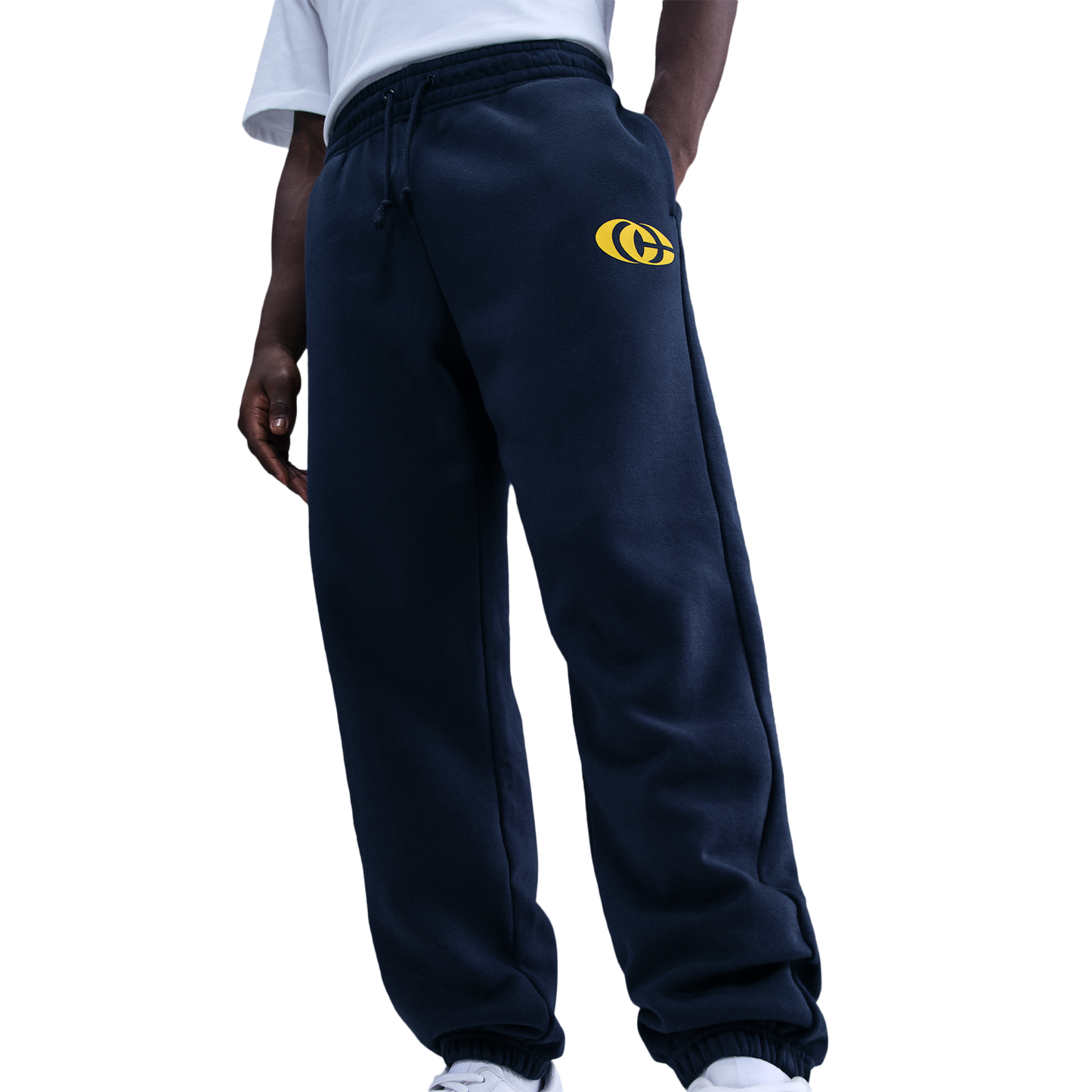 Nike CC Essentials Fleece Pant - Women's - Amarillo/Midnight Navy/Amarillo