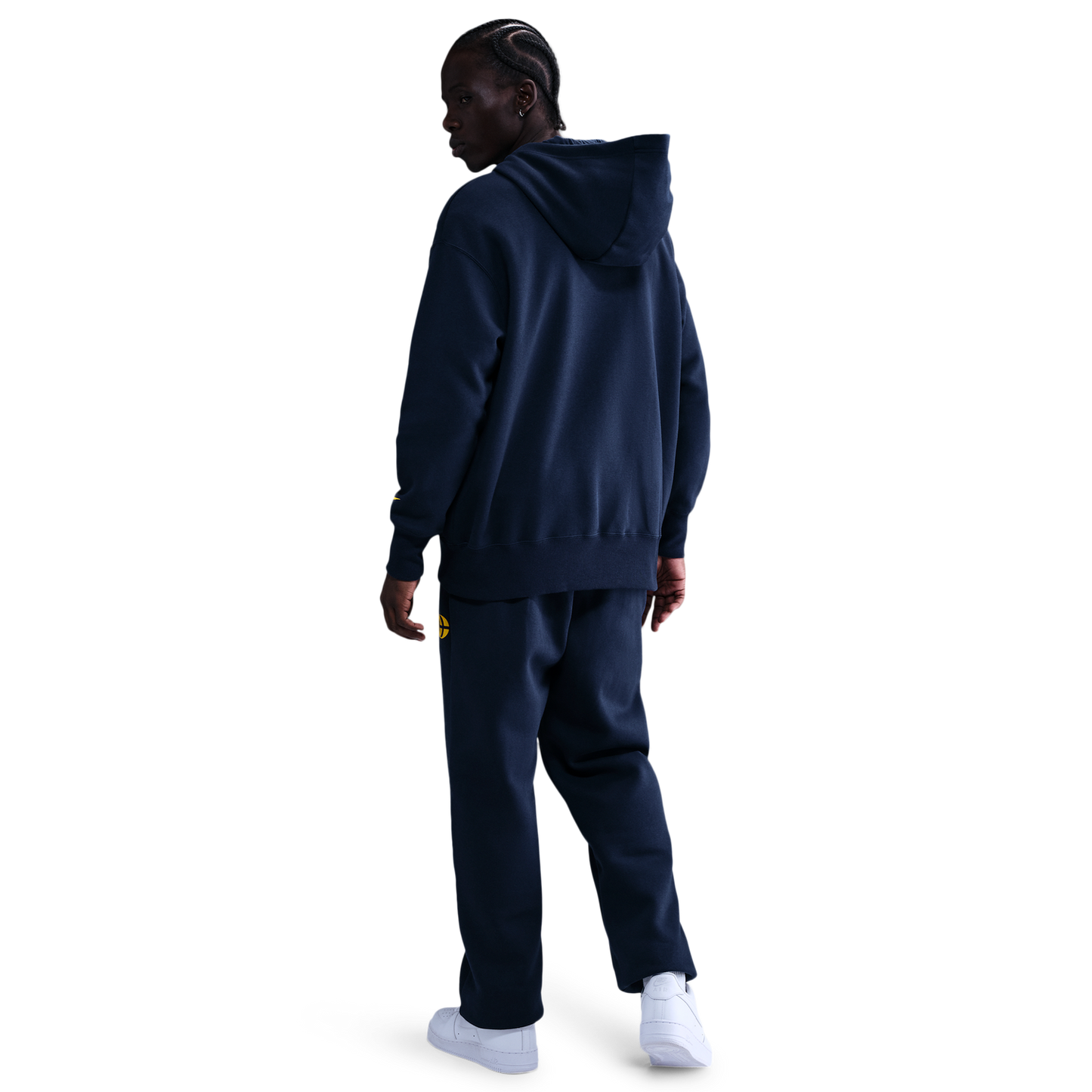 Nike CC Essentials Fleece Pant - Women's - Amarillo/Midnight Navy/Amarillo