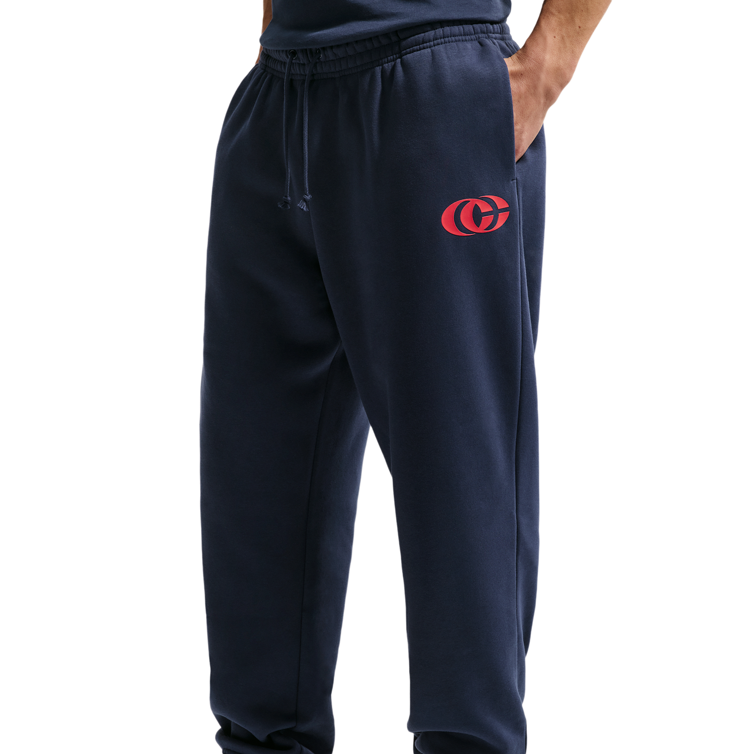 Nike CC Essentials Fleece Pant - Women's - Midnight Navy/University Red/University Red