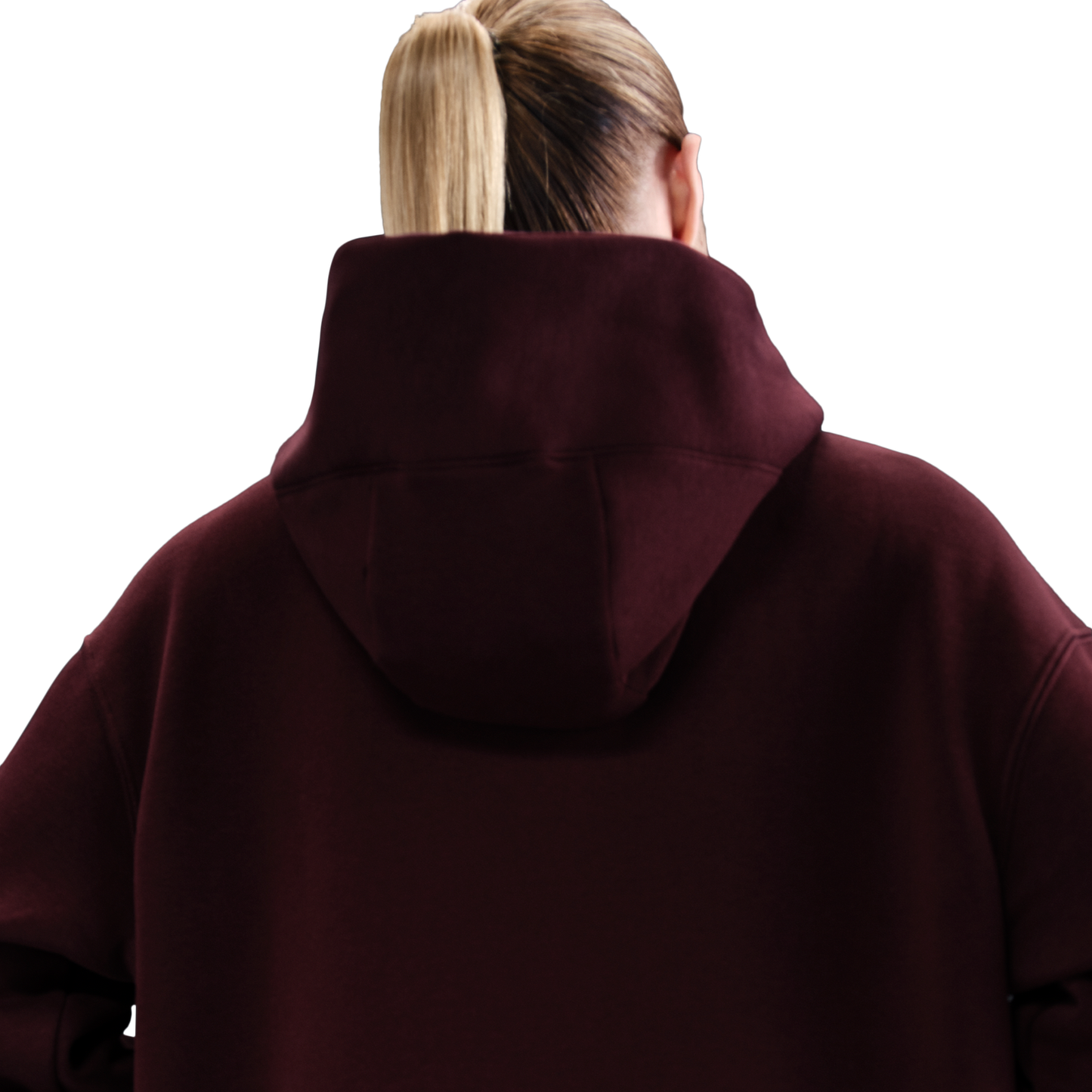 Nike Phoenix Fleece Long Sleeve Full-Zip - Women's - Burgundy Crush/Sail