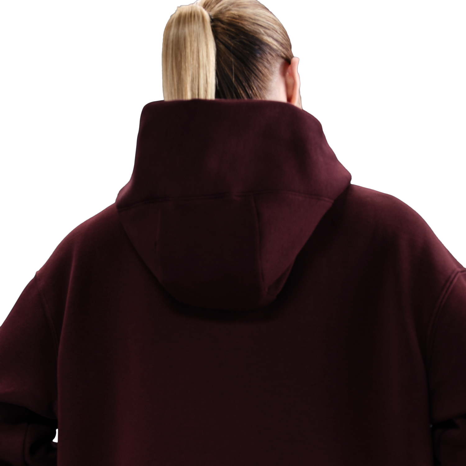 Nike Phoenix Fleece Long Sleeve Full-Zip - Women's - Burgundy Crush/Sail