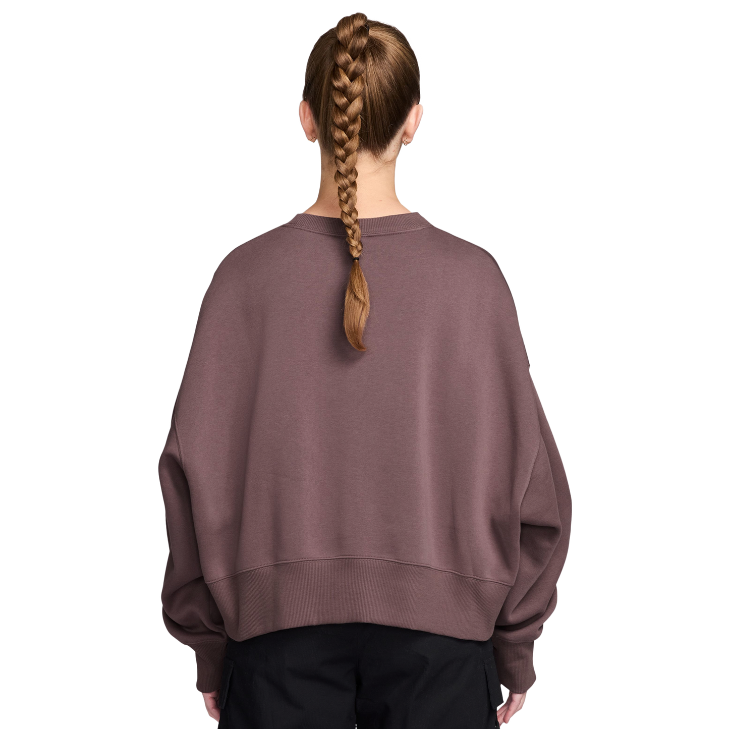 Nike NSW Style Fleece Crew OOS - Women's - Tattoo/Sail