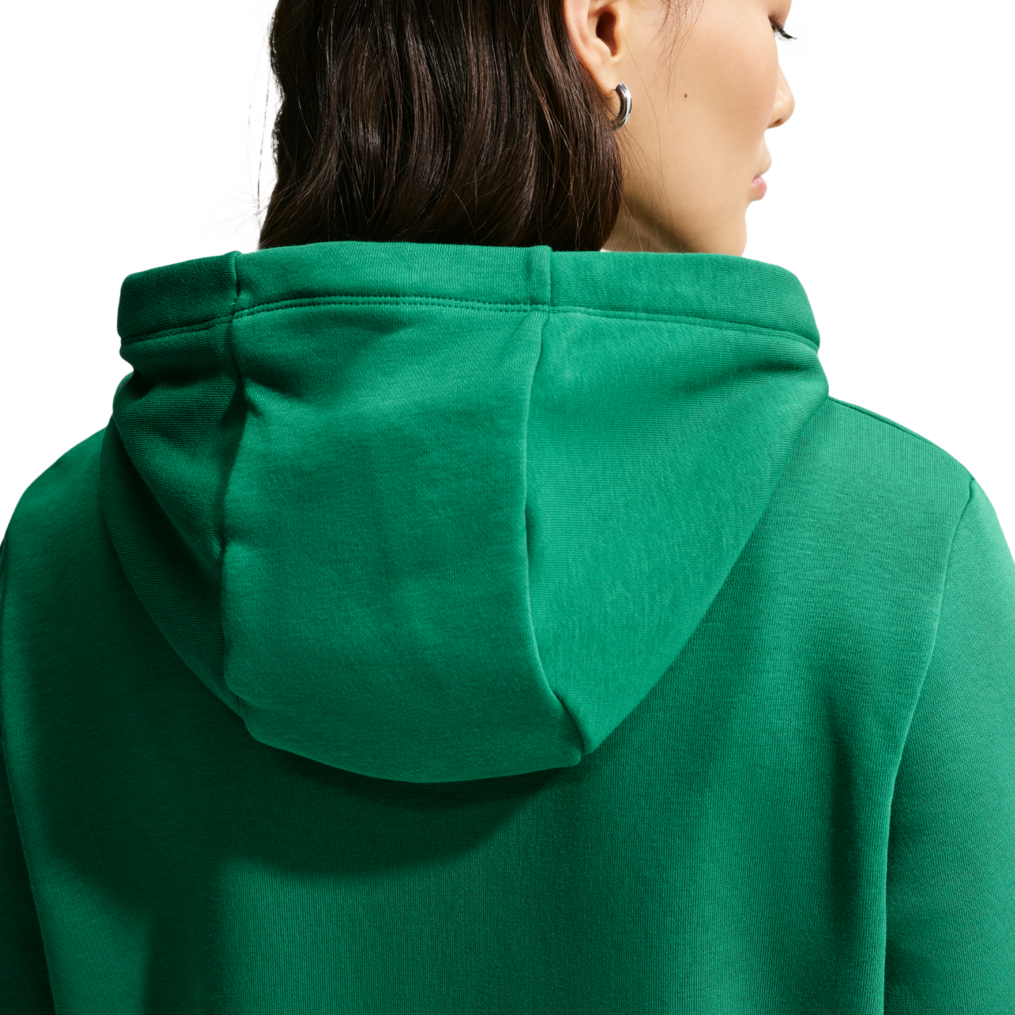 Nike NSW Club Fleece PO Hoodie - Women's - White/Malachite