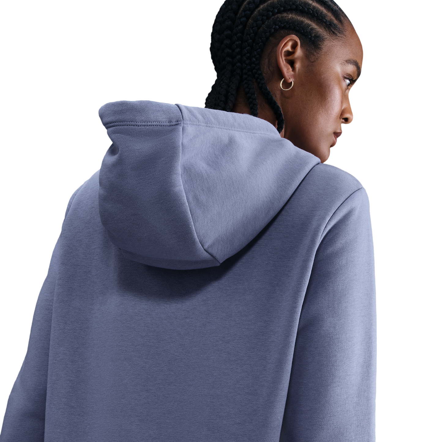 Nike NSW Club Fleece PO Hoodie - Women's - World Indigo/White