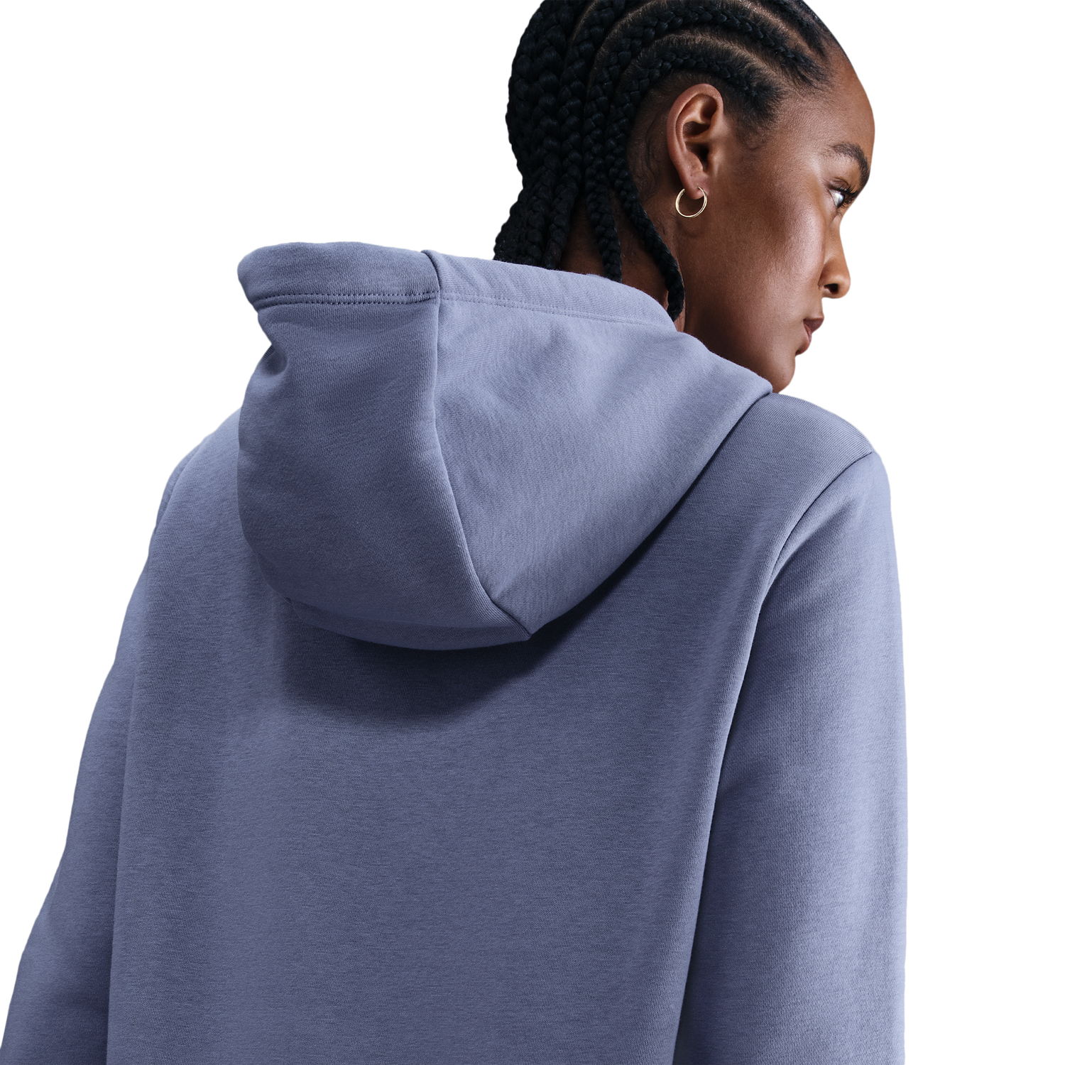 Nike NSW Club Fleece PO Hoodie - Women's - World Indigo/White