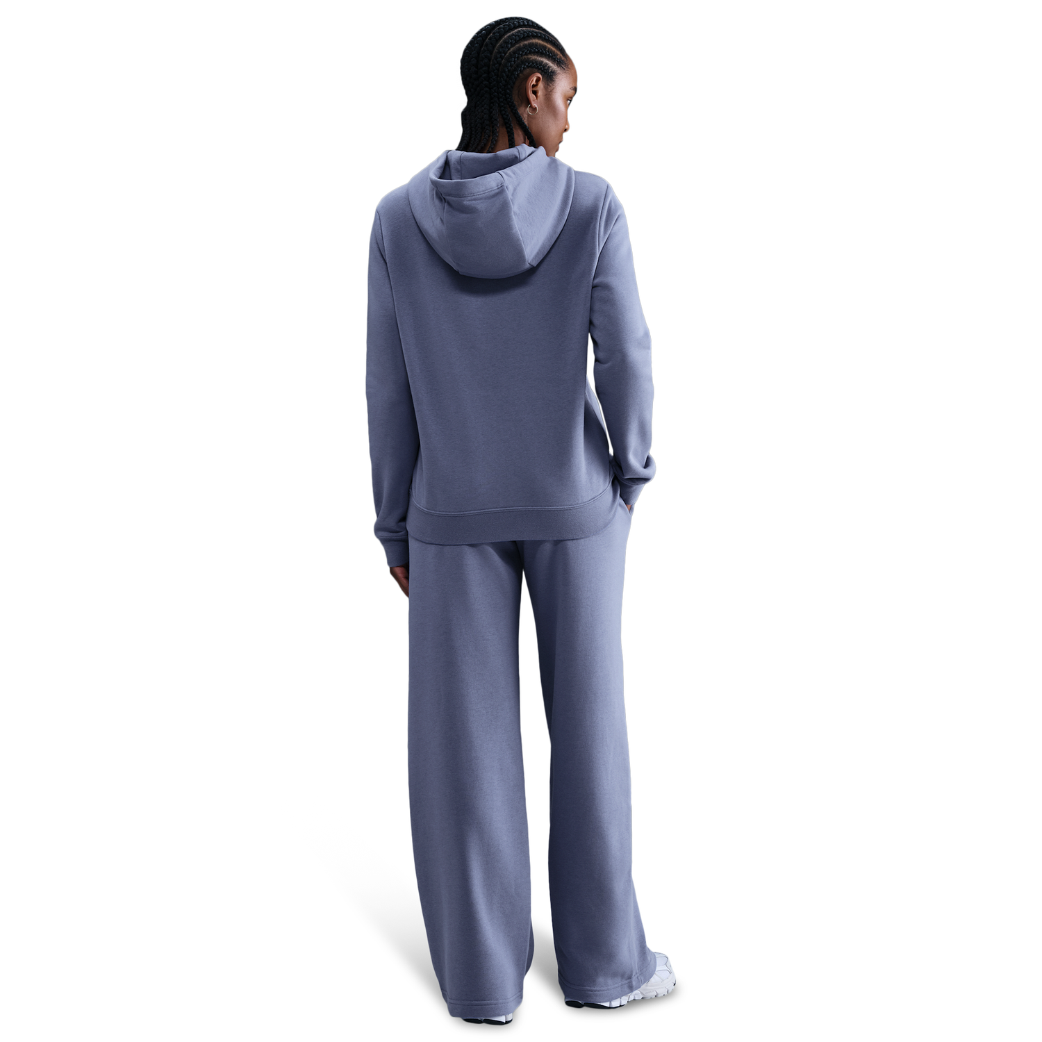 Nike NSW Club Fleece PO Hoodie - Women's - World Indigo/White