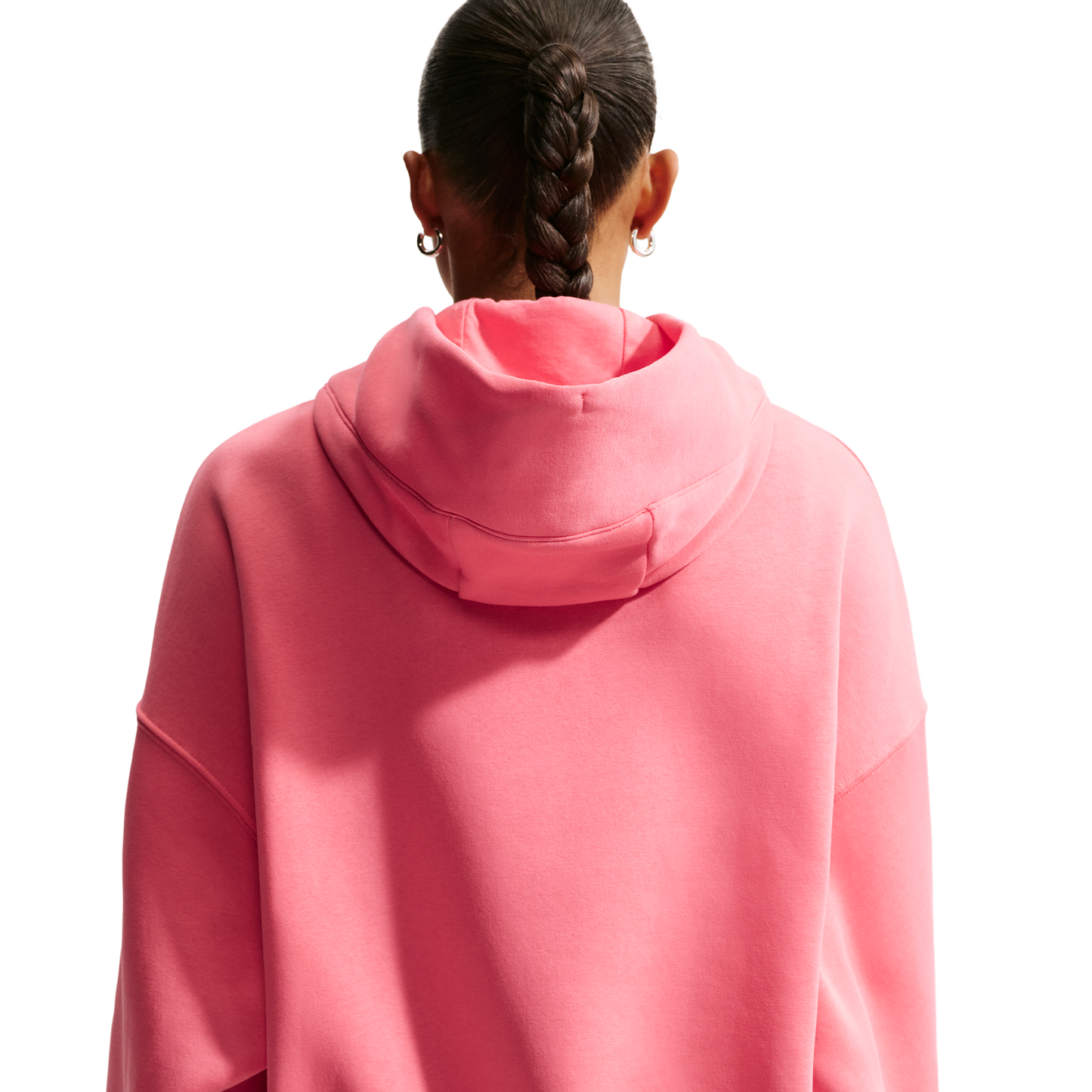 Nike PHNX Fleece OS Pullover Hoodie - Women's - Sea Coral/Sail