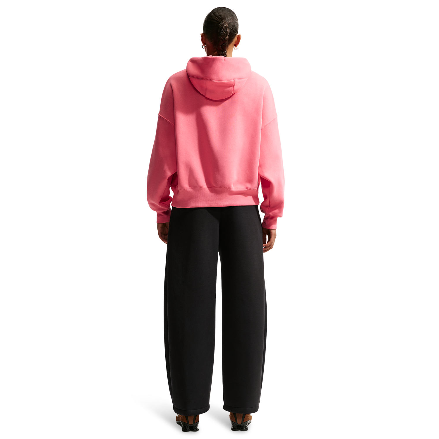 Nike PHNX Fleece OS Pullover Hoodie - Women's - Sea Coral/Sail