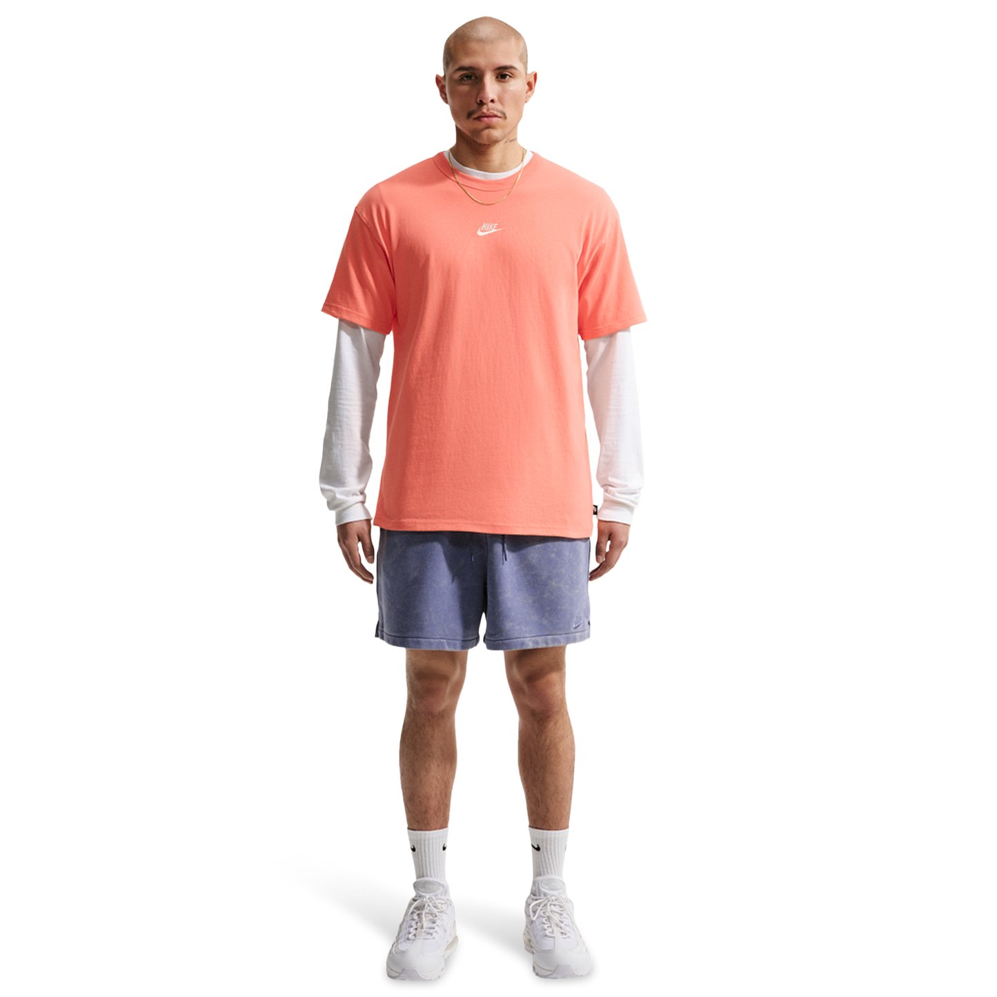 Nike Club Flow BB Short CWash - Men's - Diffused Blue/Diffused Blue