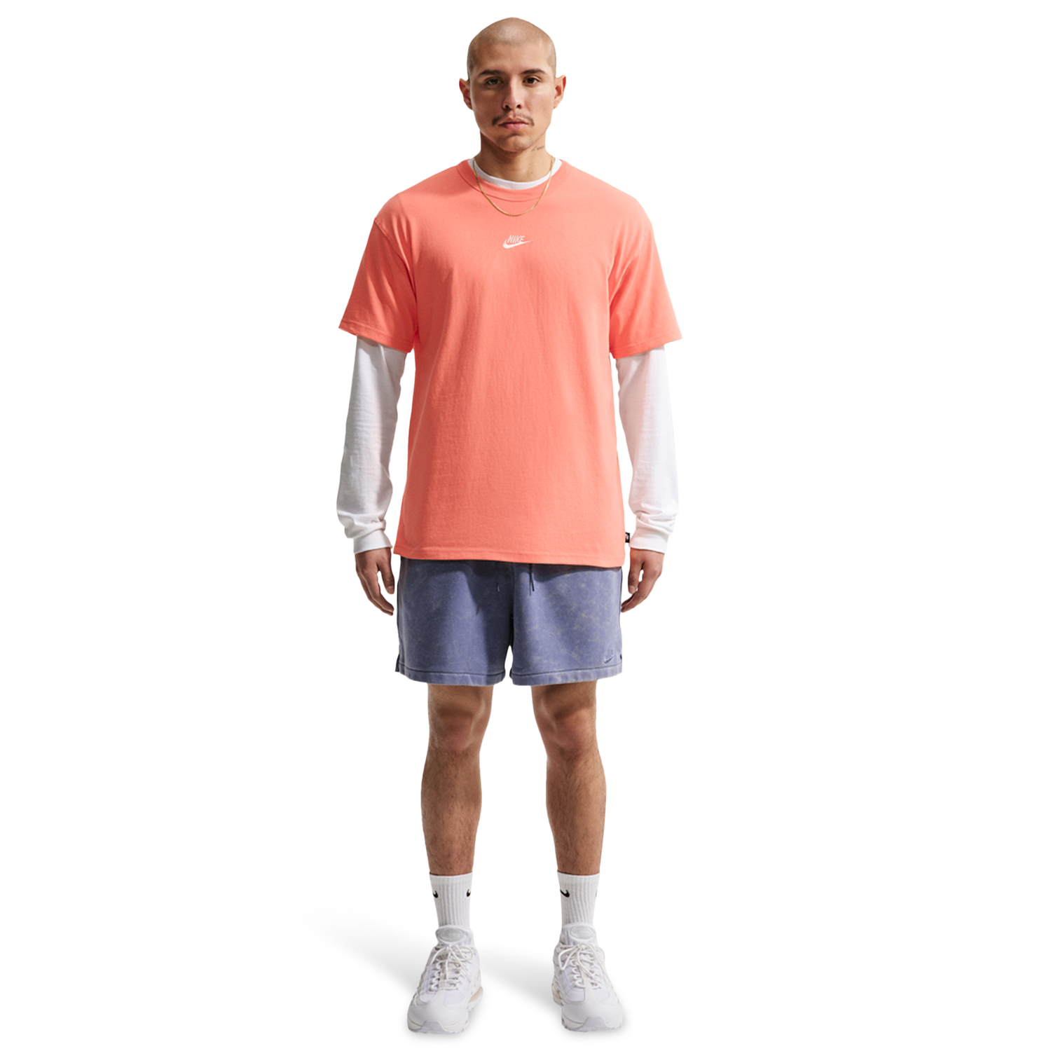 Nike Club Flow BB Short CWash - Men's - Diffused Blue/Diffused Blue