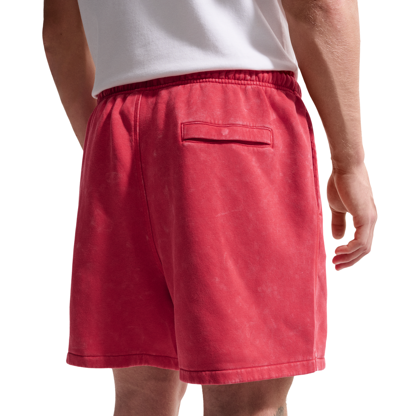 Nike Club Flow BB Short CWash - Men's - University Red/University Red