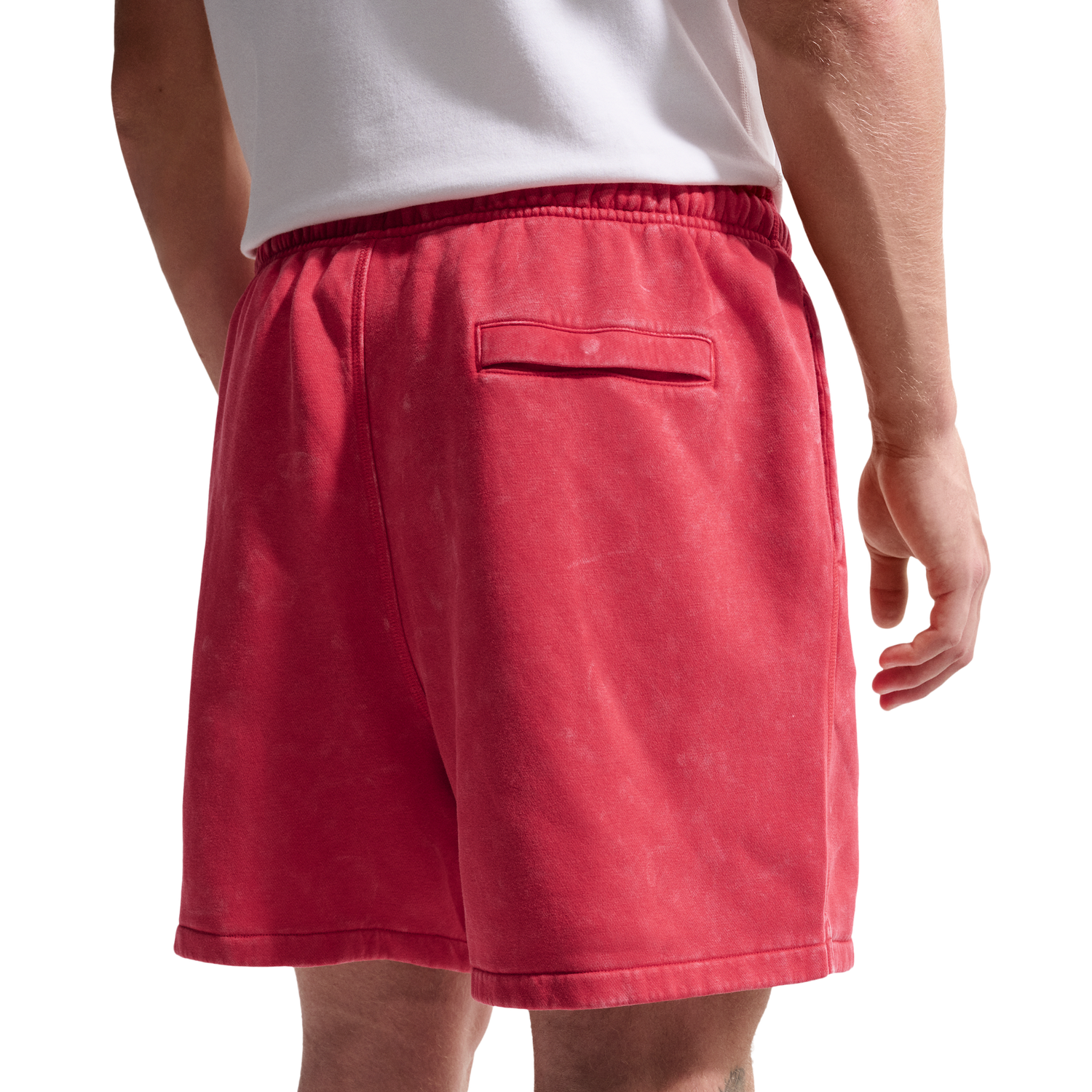 Nike Club Flow BB Short CWash - Men's - University Red/University Red