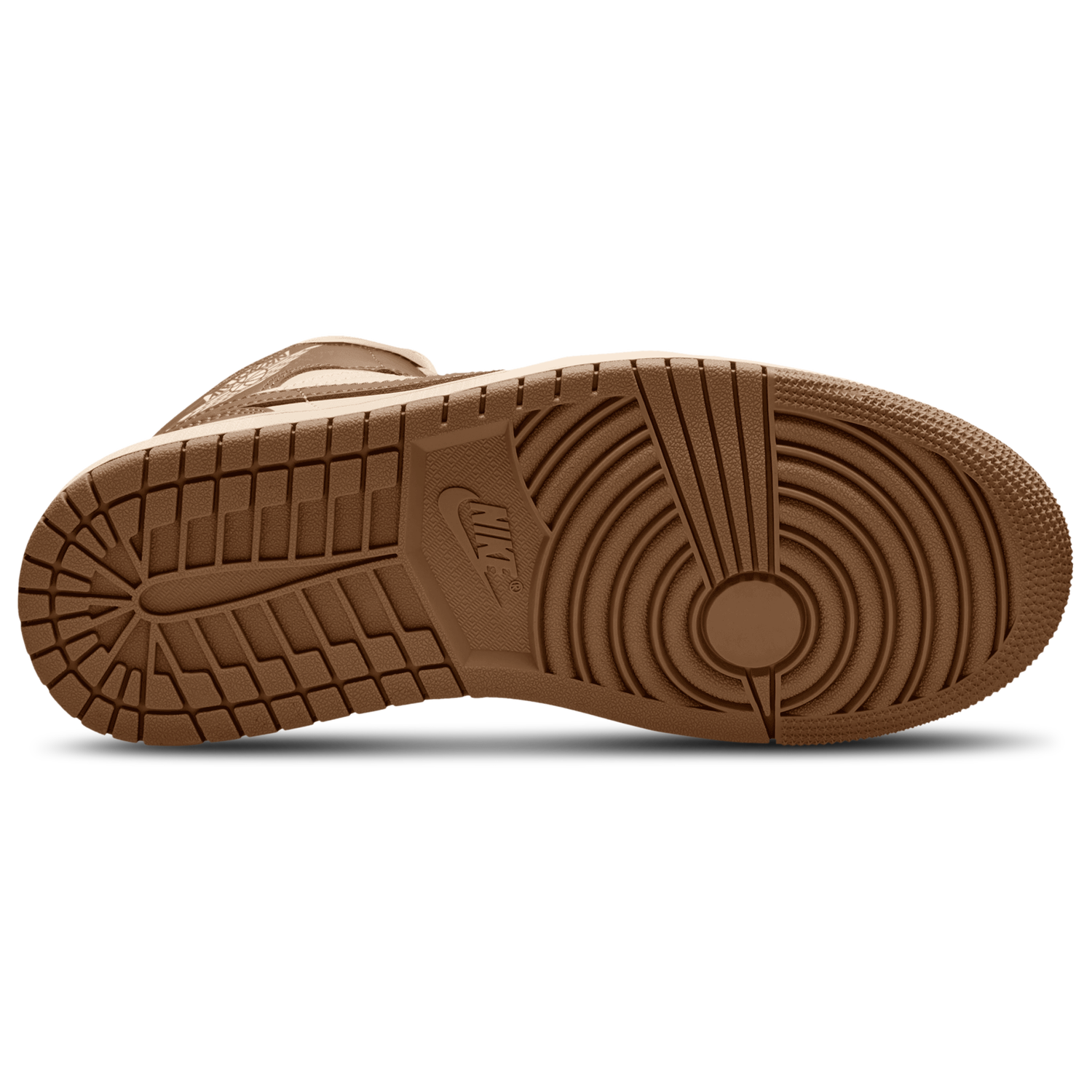 Jordan AJ 1 Mid - Women's - Light British Tan/Chalk