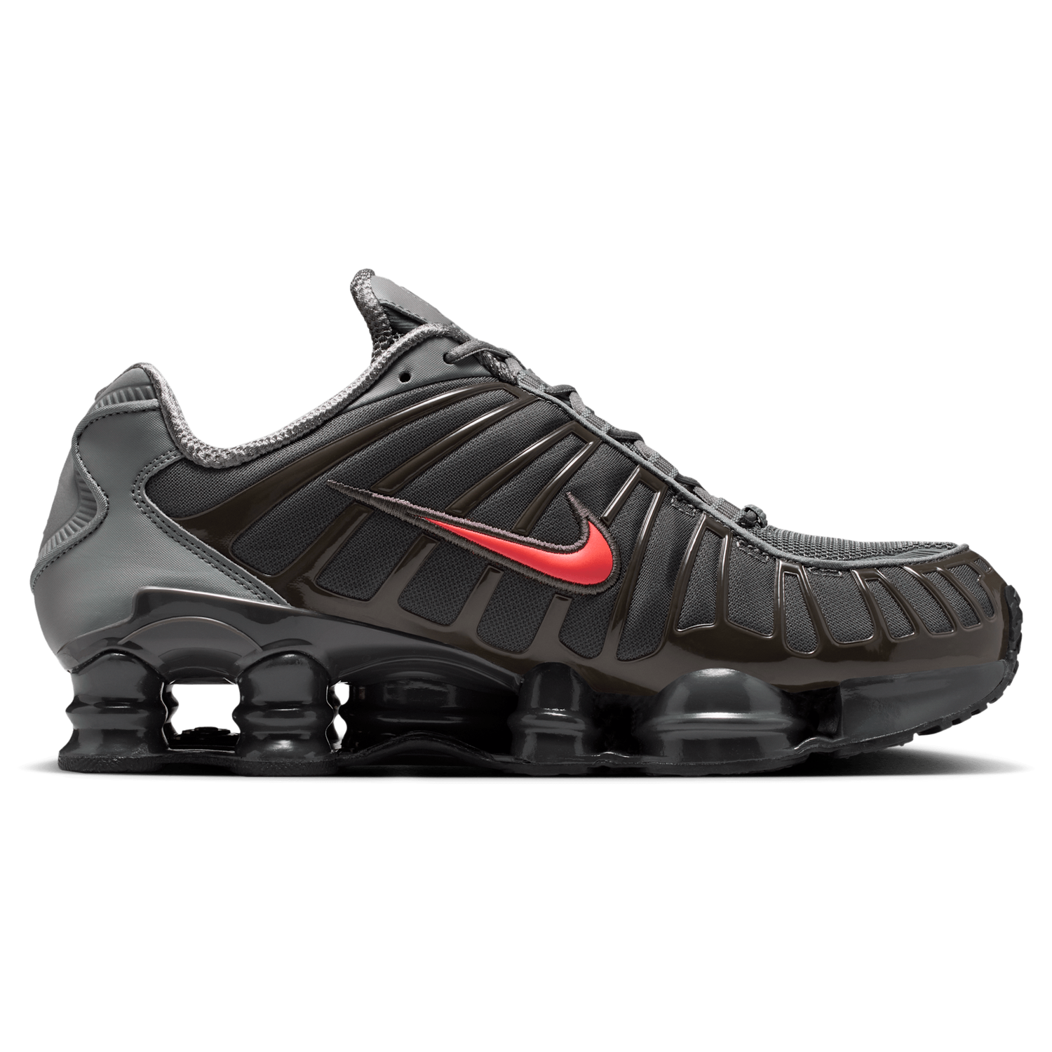 Nike Shox TL SE - Men's - Smoke Grey/Brt Crimson/Med Ash