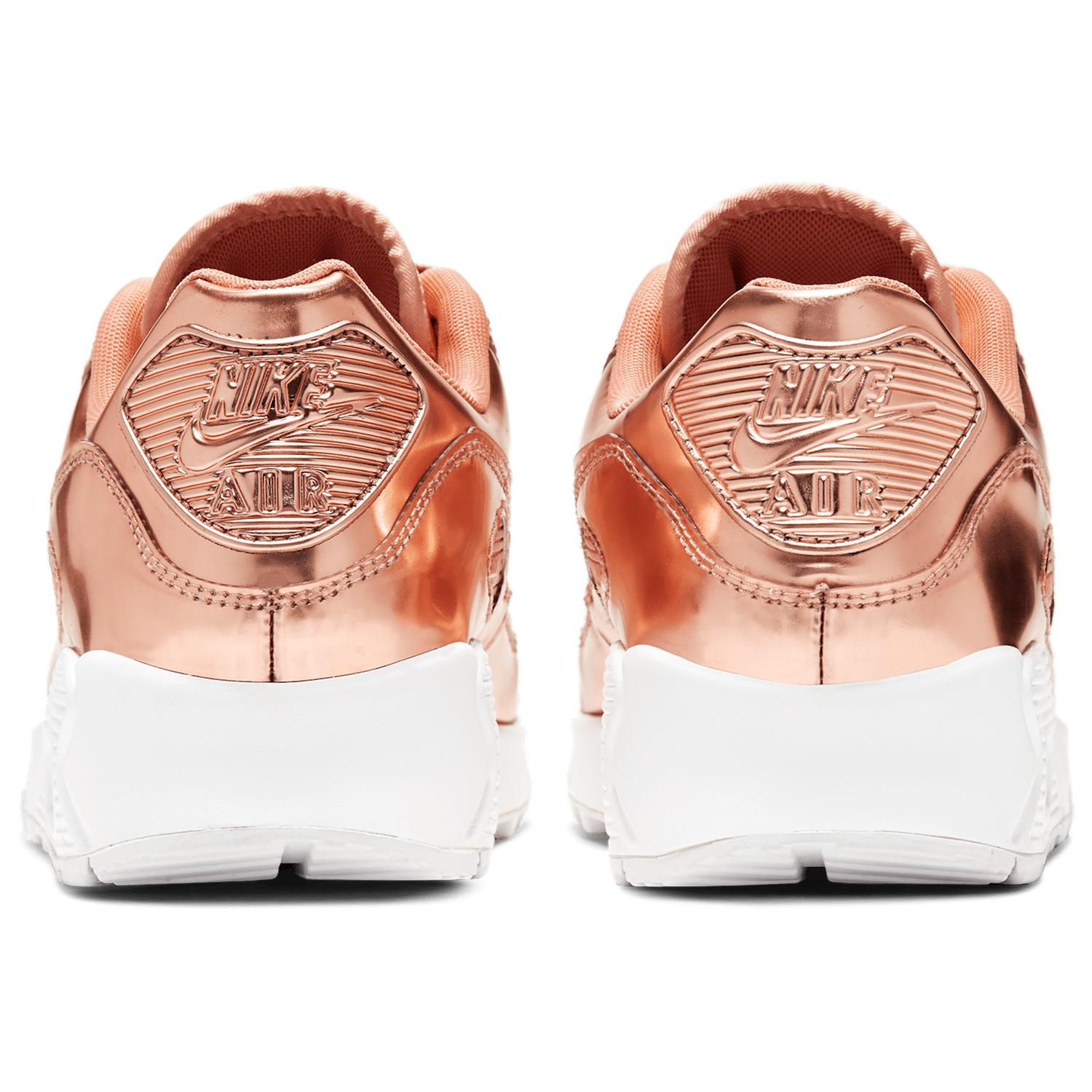 Nike Air Max 90 LX - Women's - Rose Gold/Mtlc Red Bronze/Rose Gold