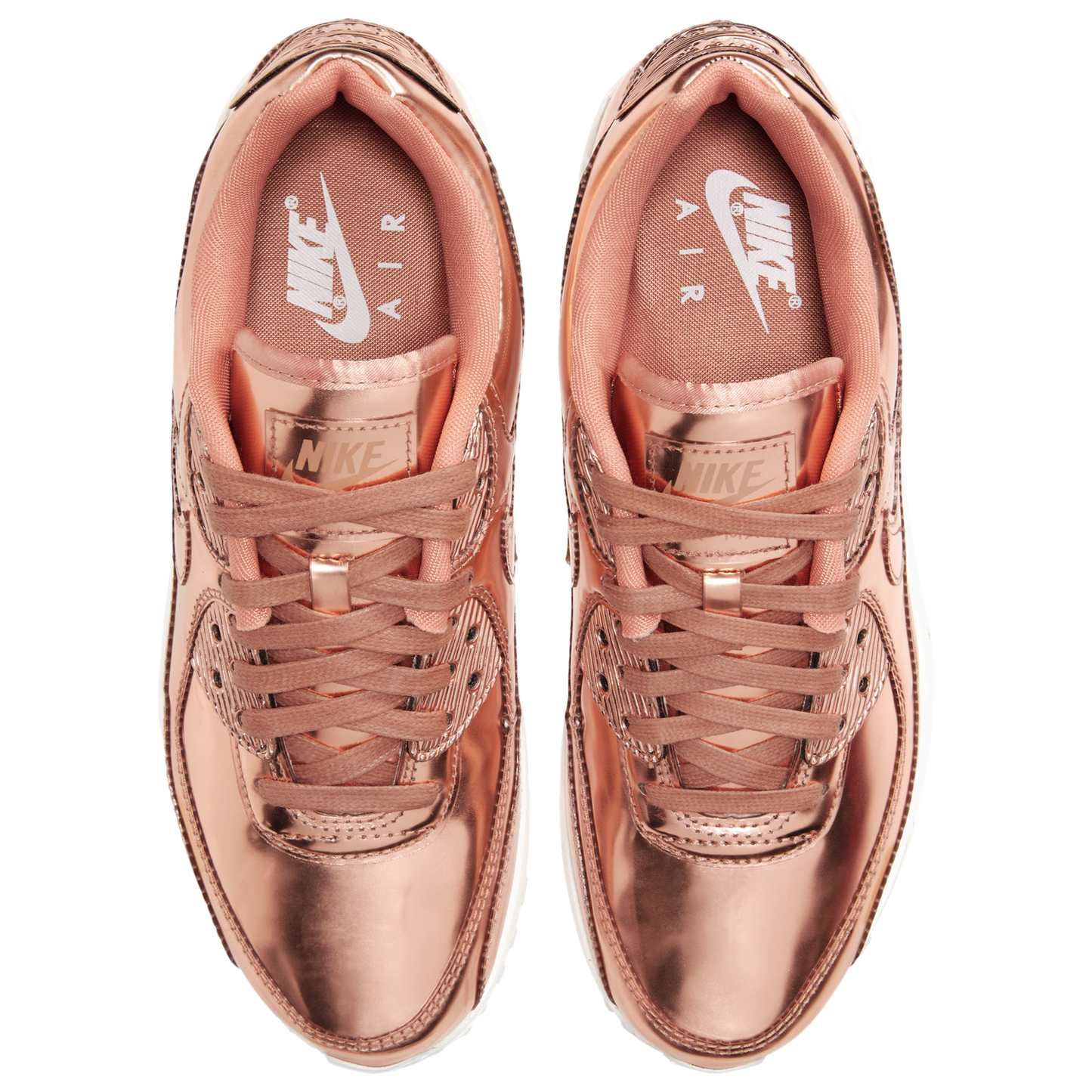 Nike Air Max 90 LX - Women's - Rose Gold/Mtlc Red Bronze/Rose Gold