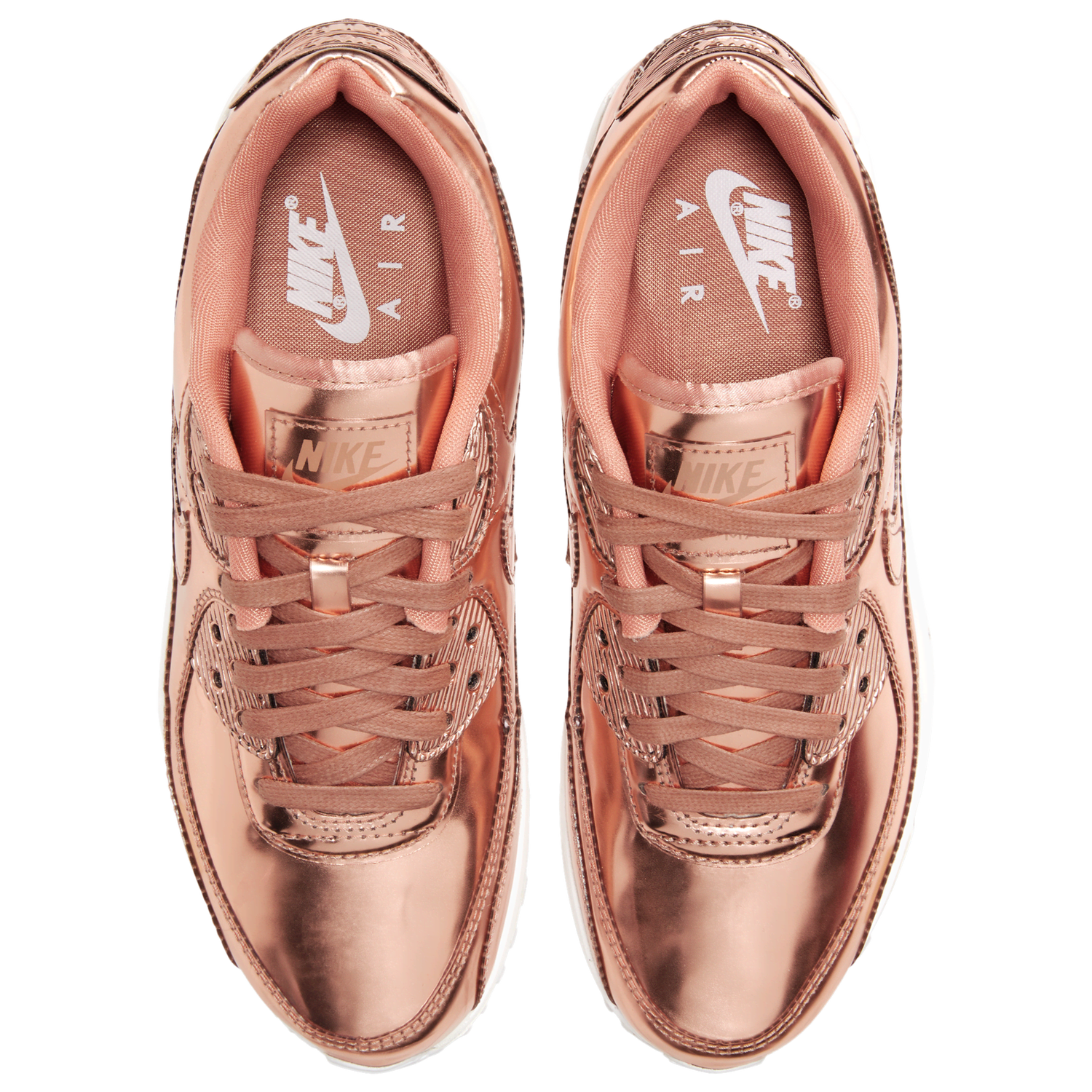 Nike Air Max 90 LX - Women's - Rose Gold/Mtlc Red Bronze/Rose Gold