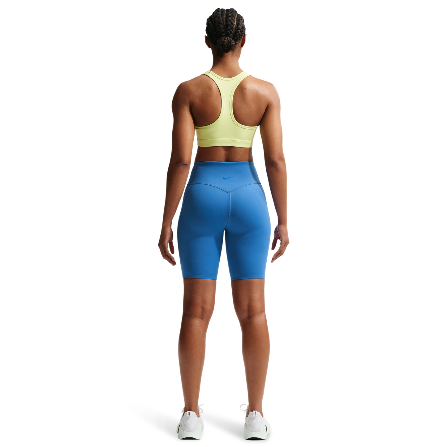 Nike Drifit Universal HR 8In Pocket Short - Women's - Lt Photo Blue/Blue Spark/Blue Spark