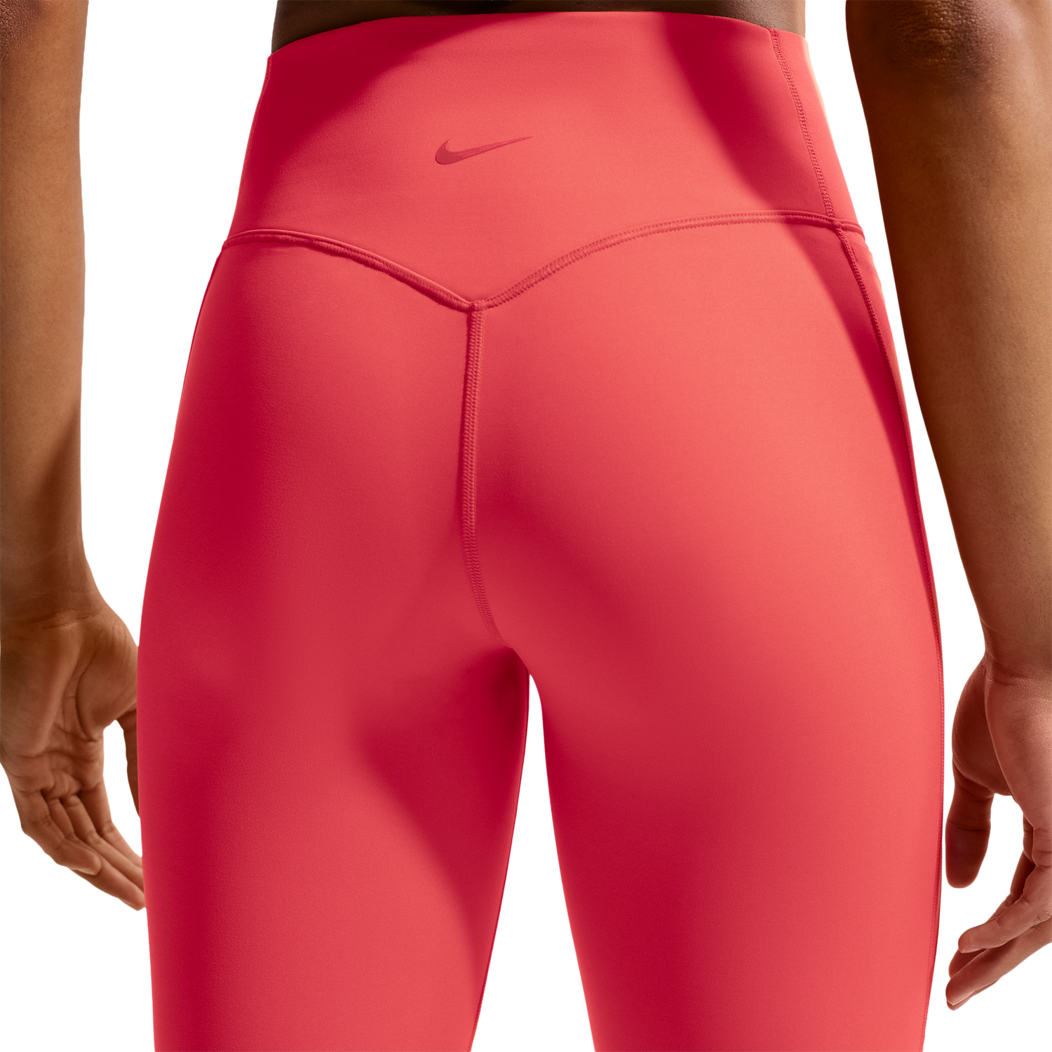 Nike Drifit Universal HR 8In Pocket Short - Women's - Lt Crimson/University Red/University Red