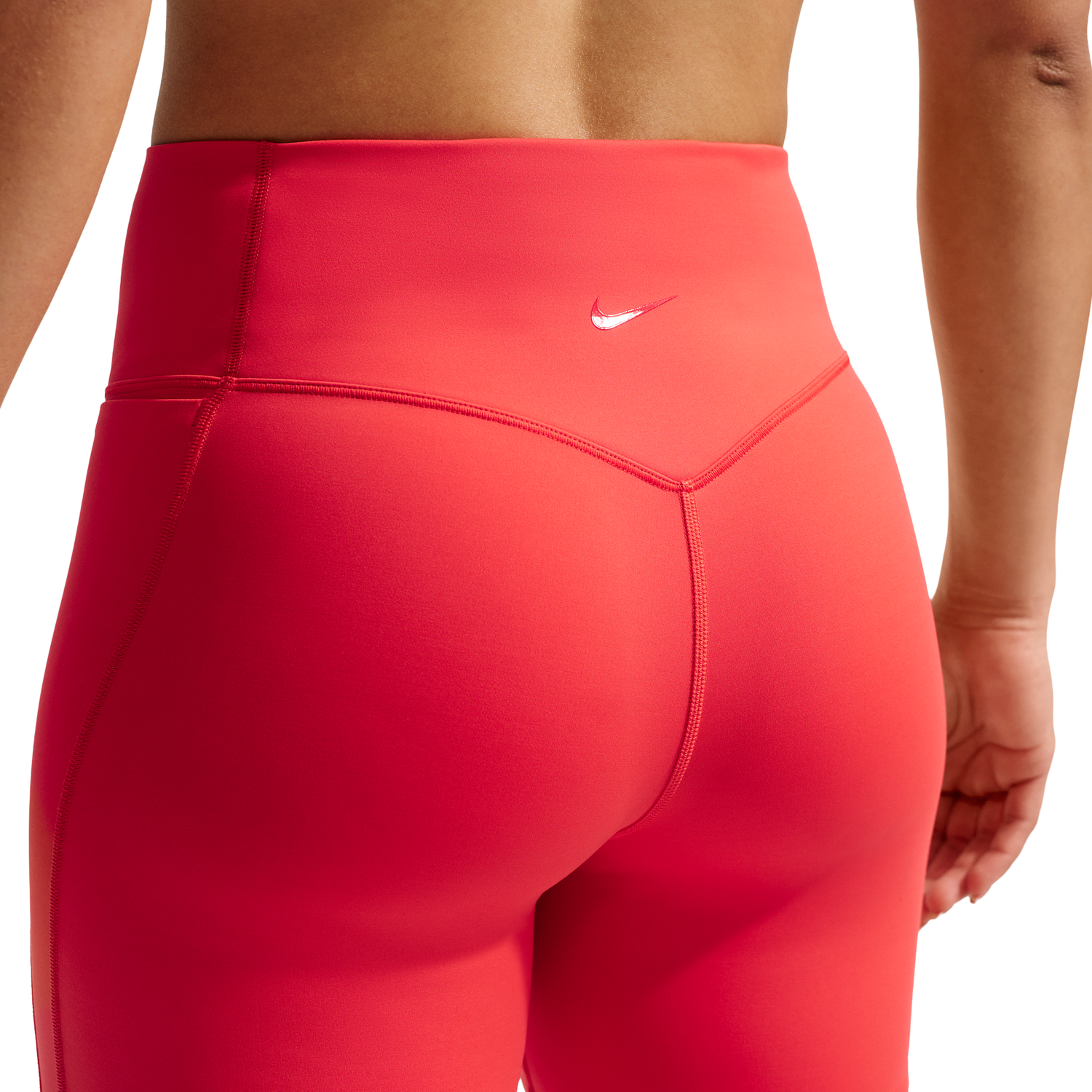 Nike Drifit Universal HR 5In Pocket Short - Women's - Lt Crimson/University Red/University Red
