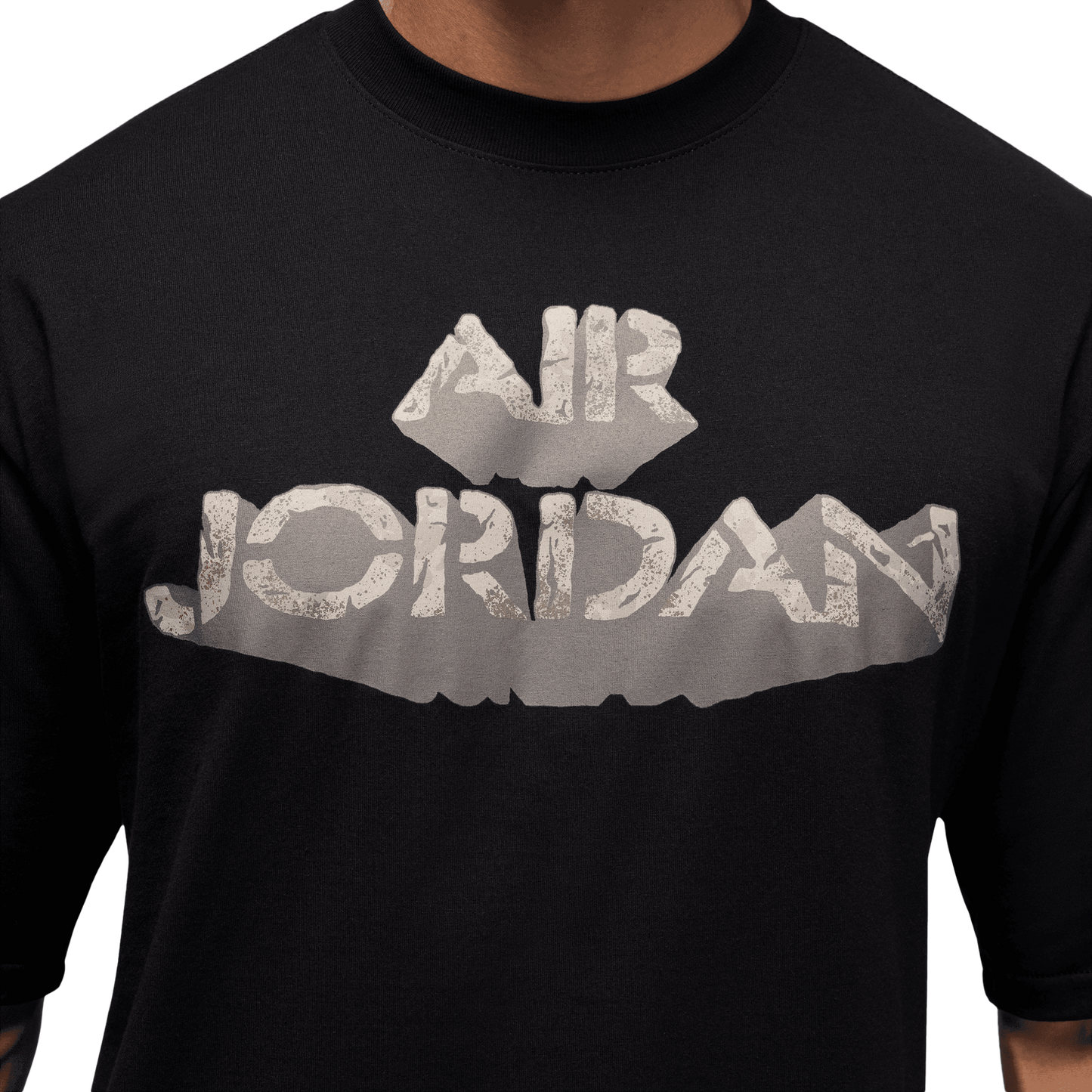 Jordan AJ 4 Cave '85 Short Sleeve Crew - Men's - Black/Olive/Brown