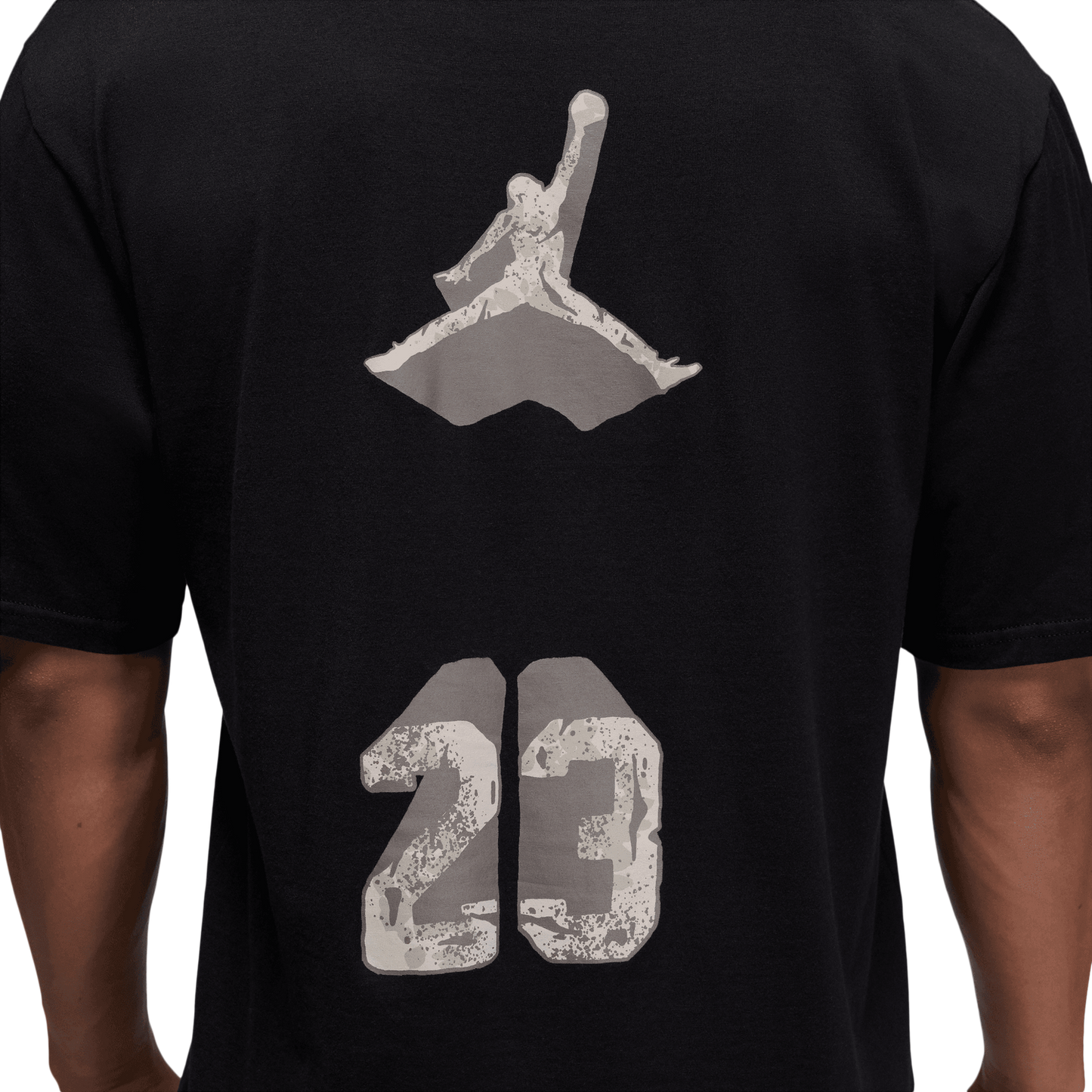 Jordan AJ 4 Cave '85 Short Sleeve Crew - Men's - Black/Olive/Brown