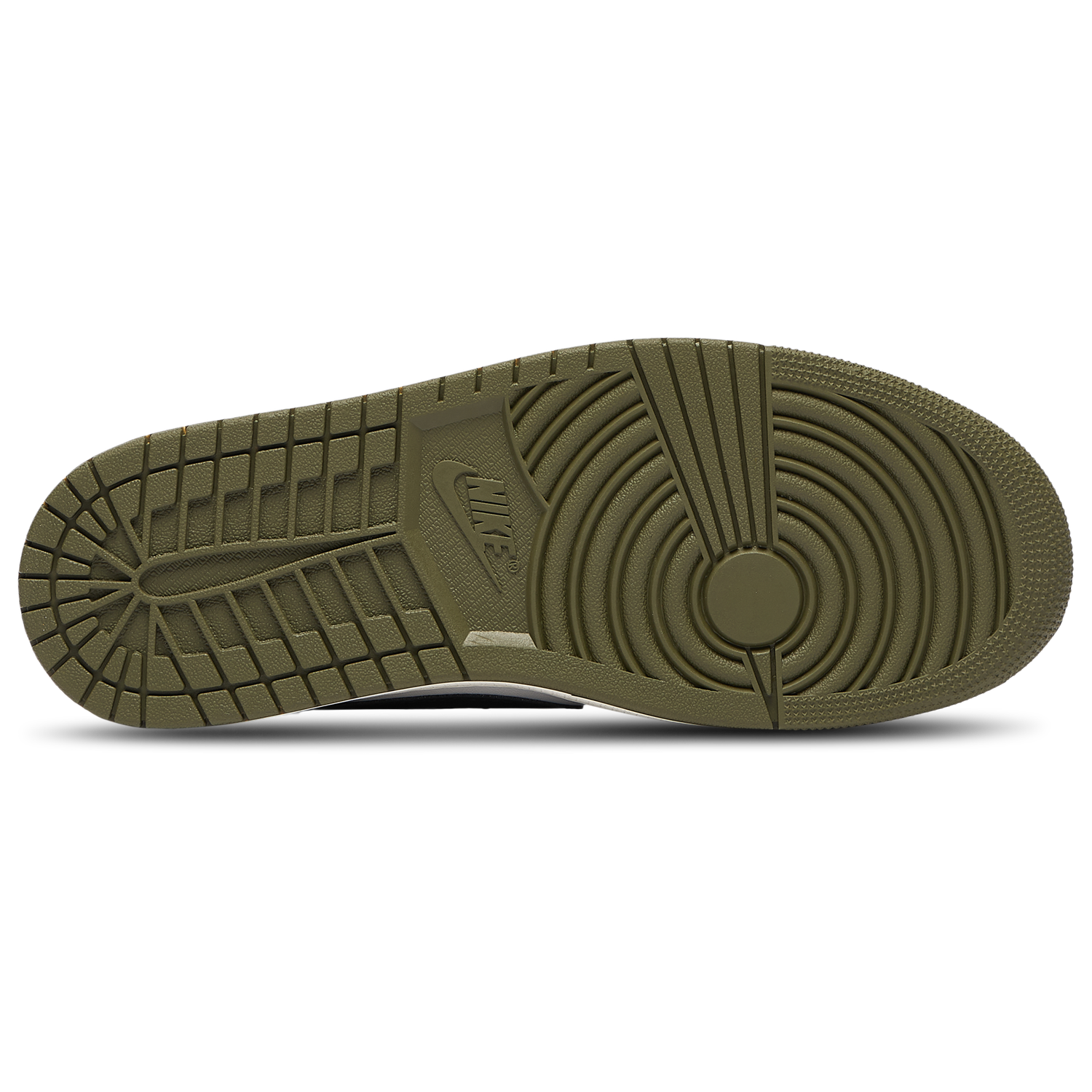 Jordan AJ 1 Retro Low OG - Men's - Medium Olive/Black/Summit White
