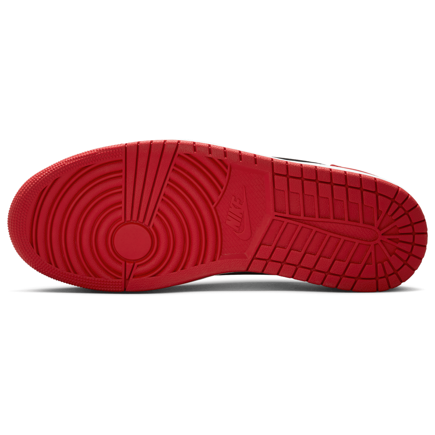 Jordan AJ 1 Retro Low OG - Men's - White/Red/Black