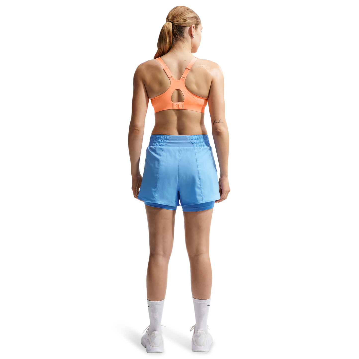 Nike Drifit Rival Bra - Women's - Orange Pulse