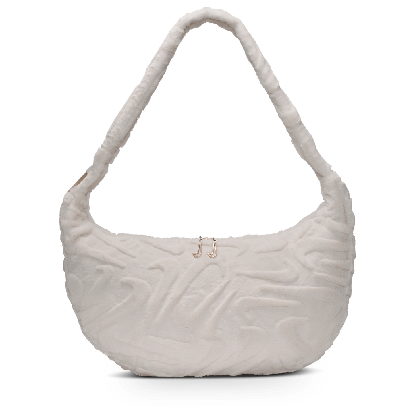 Nike NSW Faux Fur Slouchy Bag - Women's - Phantom/Phantom