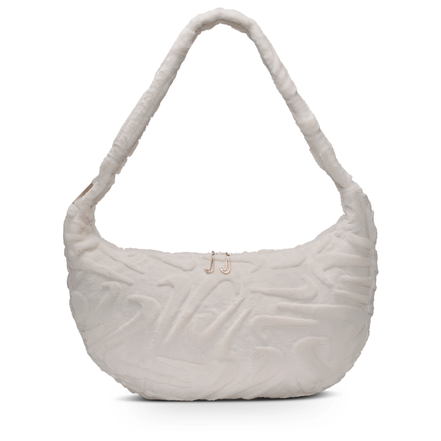 Nike NSW Faux Fur Slouchy Bag - Women's - Phantom/Phantom
