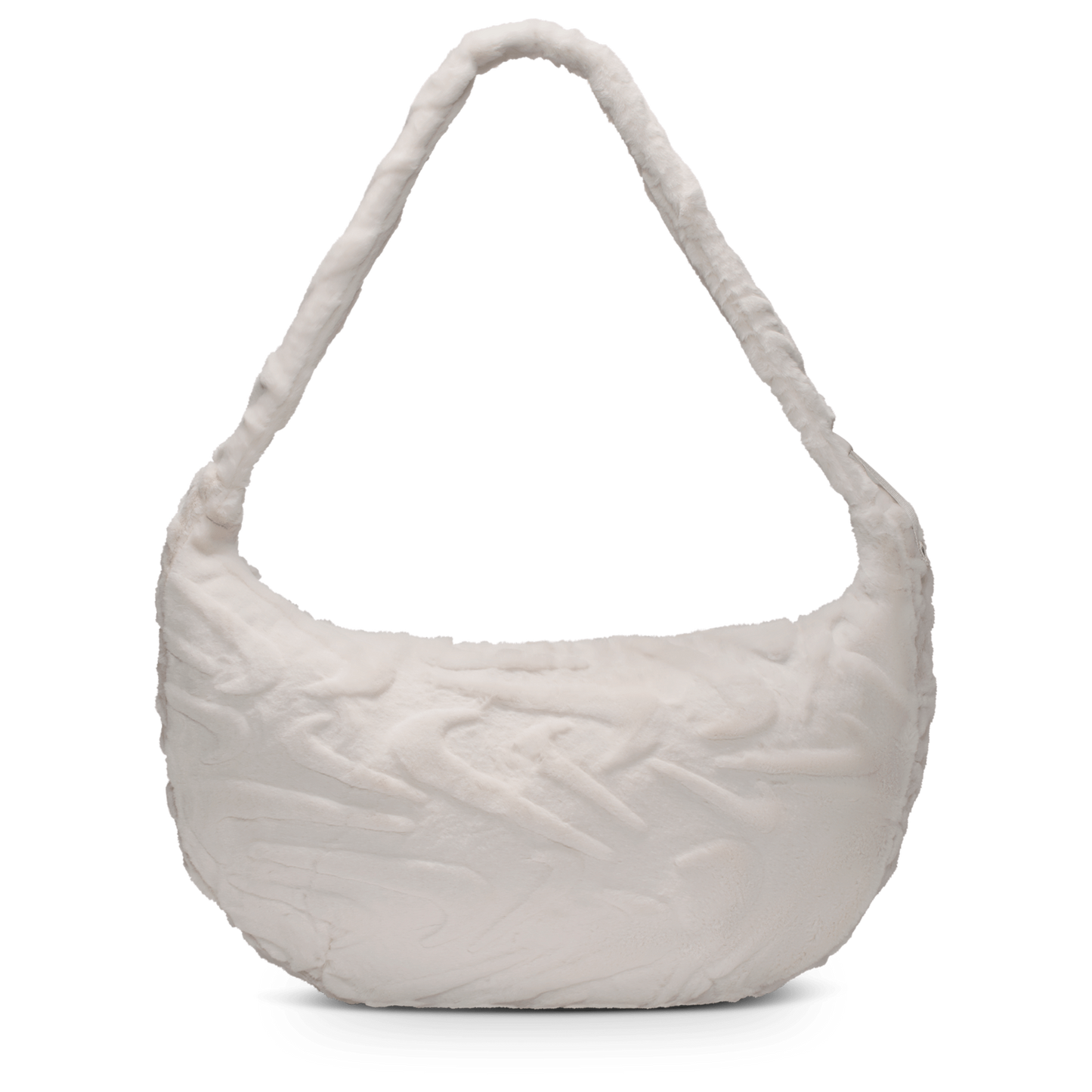 Nike NSW Faux Fur Slouchy Bag - Women's - Phantom/Phantom
